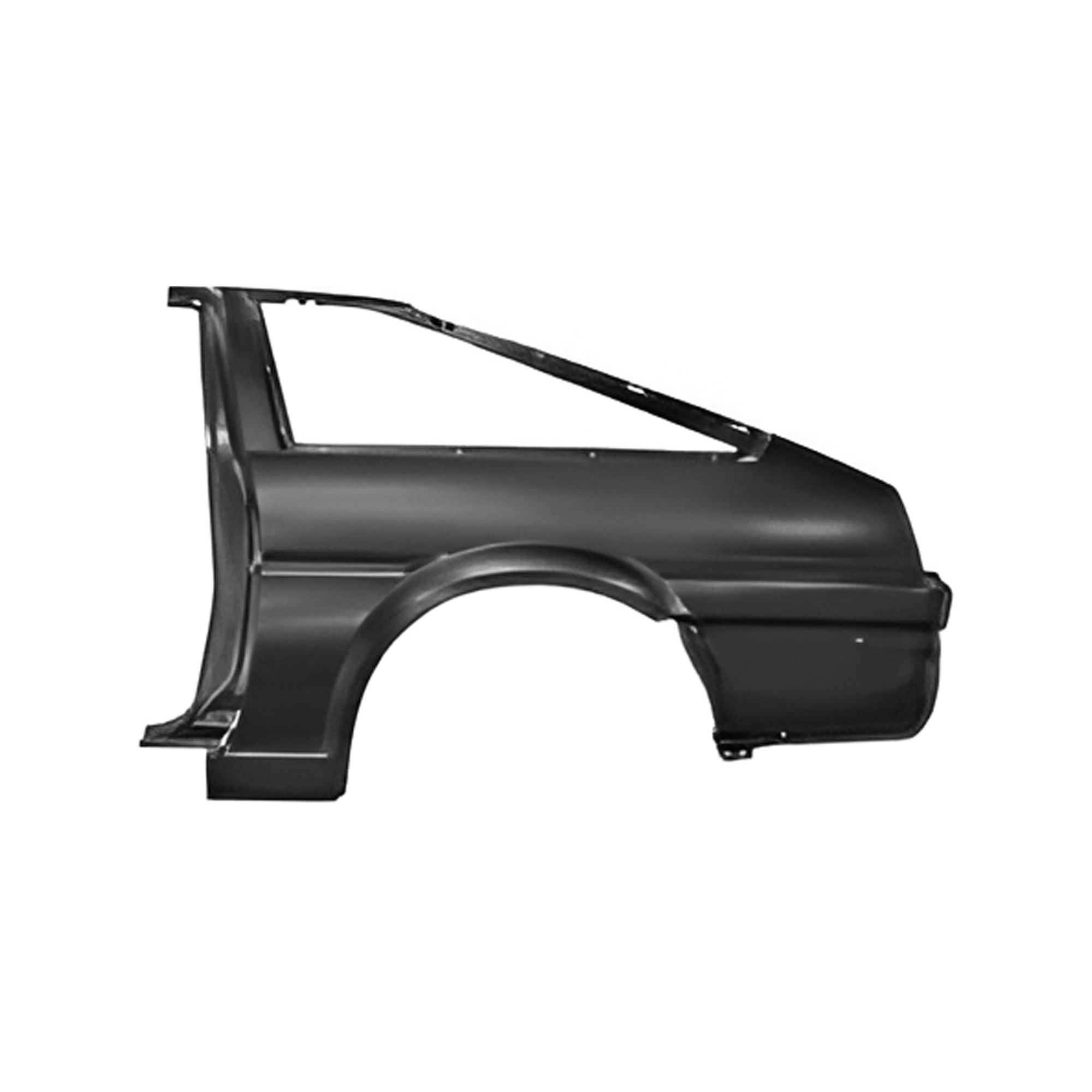 REPLACEMENT REAR FENDER LH, 1983-1987, FOR TOYOTA AE86