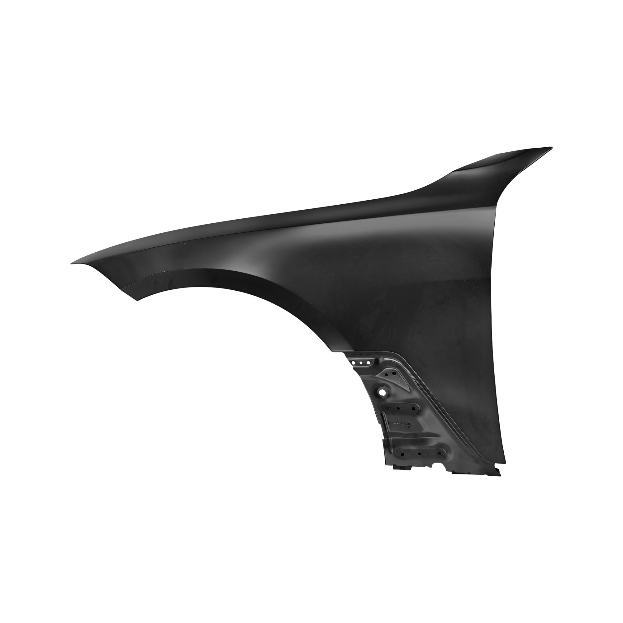 REPLACEMENT FRONT FENDER LH, 2020-, FOR BMW 4 SERIES G26, 41009492905, (ALUM)