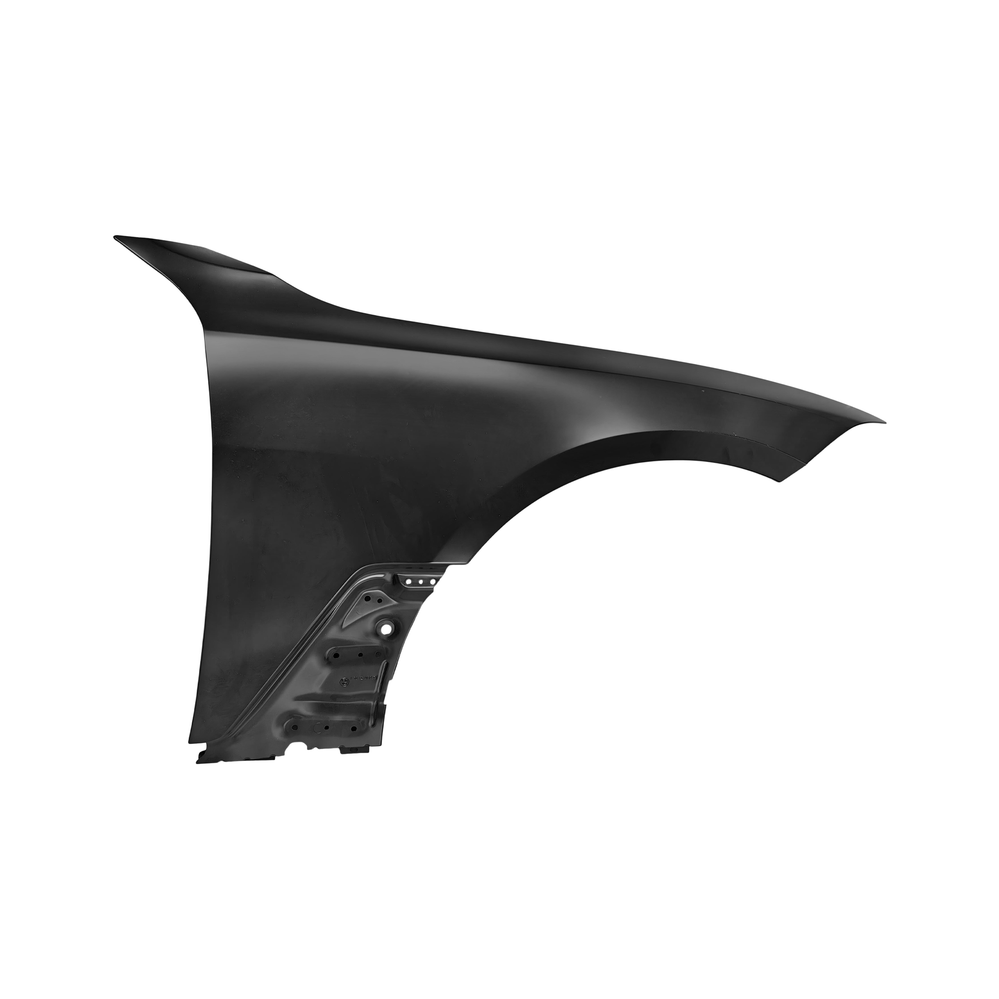 REPLACEMENT FRONT FENDER RH, 2020-, FOR BMW 4 SERIES G26, 41009492906, (ALUM)