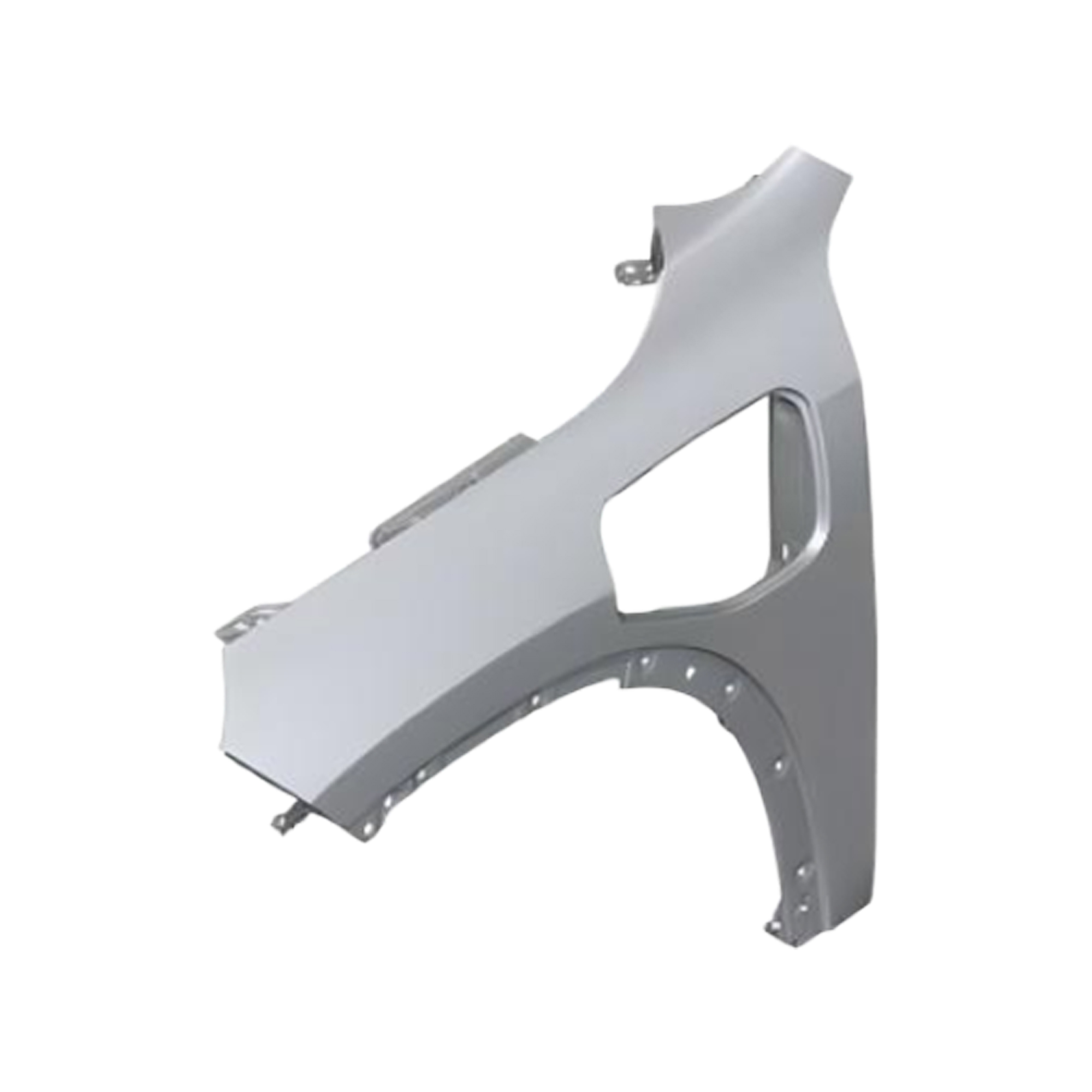 REPLACEMENT FRONT FENDER LH WITH CHARGING HOLE, 2022-, FOR BMW U11 X1, 41009629111, (STEEL)