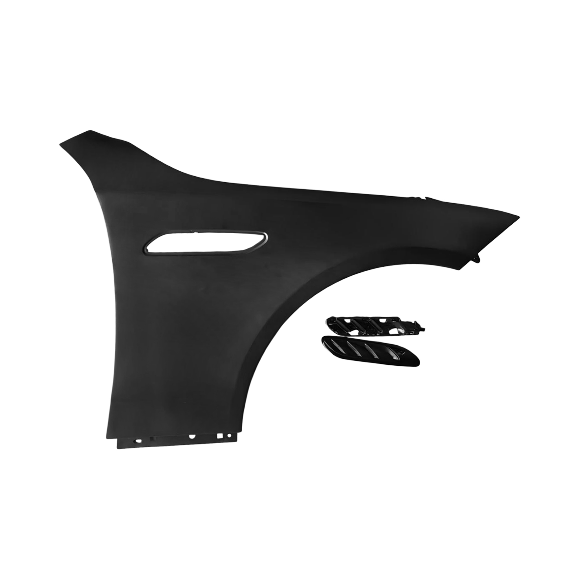 REPLACEMENT FRONT FENDER RH, FOR MERCEDES-BENZ W206 AMG, 2068803602, (ALUM)
