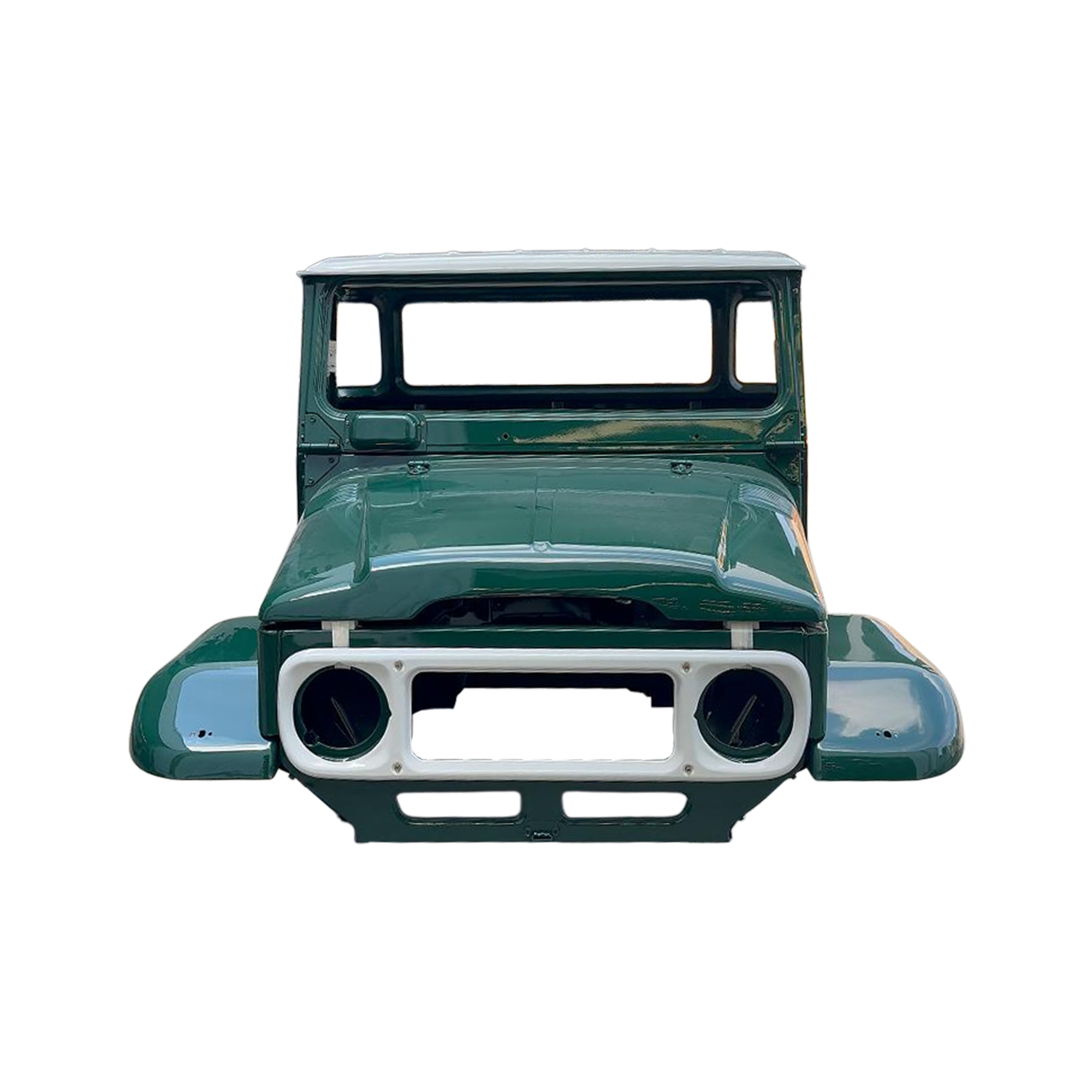 REPLACEMENT COMPLETE CAB WITH DOORS?WITH CUSTOM PAINT LHD, 1968-1984, FOR TOYOTA LAND CRUISER FJ45 (STEEL)