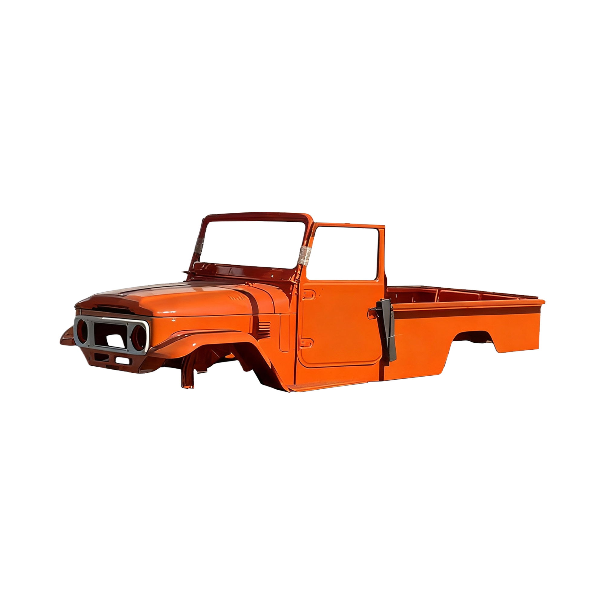 REPLACEMENT COMPLETE CAB WITH DOORS?WITH CUSTOM PAINT LHD, 1968-1984, FOR TOYOTA LAND CRUISER FJ45 (STEEL)