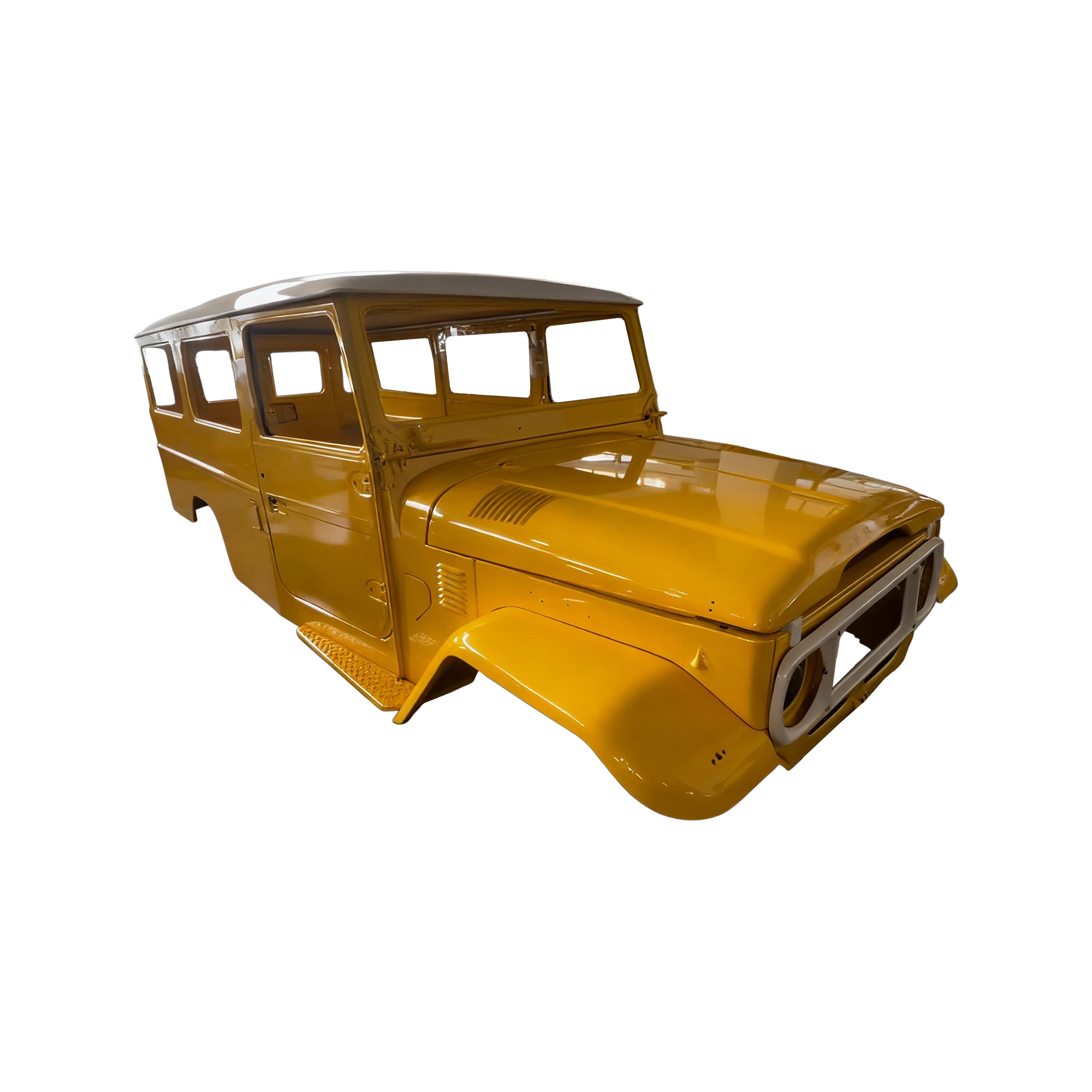 REPLACEMENT COMPLETE CAB WITH DOORS,WITH CUSTOM PAINT LHD, 1984-, FOR TOYOTA FJ45V, (STEEL)