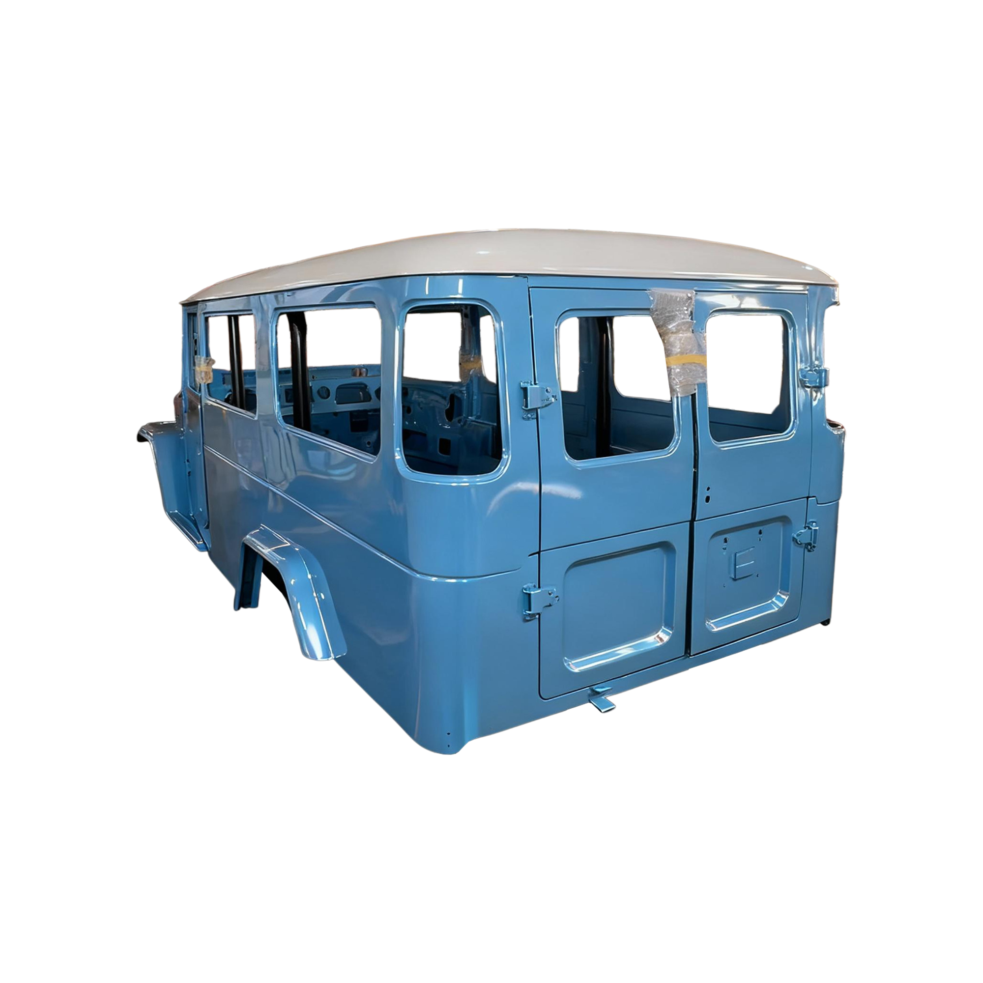REPLACEMENT COMPLETE CAB WITH DOORS,WITH CUSTOM PAINT LHD, 1984-, FOR TOYOTA FJ45V, (STEEL)