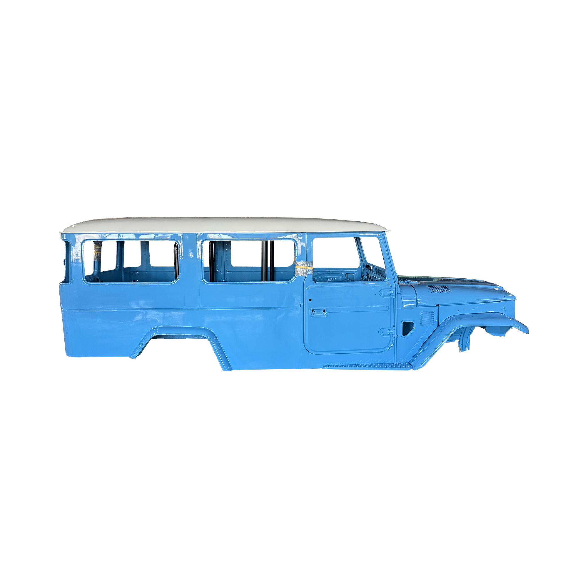 REPLACEMENT COMPLETE CAB WITH DOORS,WITH CUSTOM PAINT RHD, 1984-, FOR TOYOTA FJ45V, (STEEL)