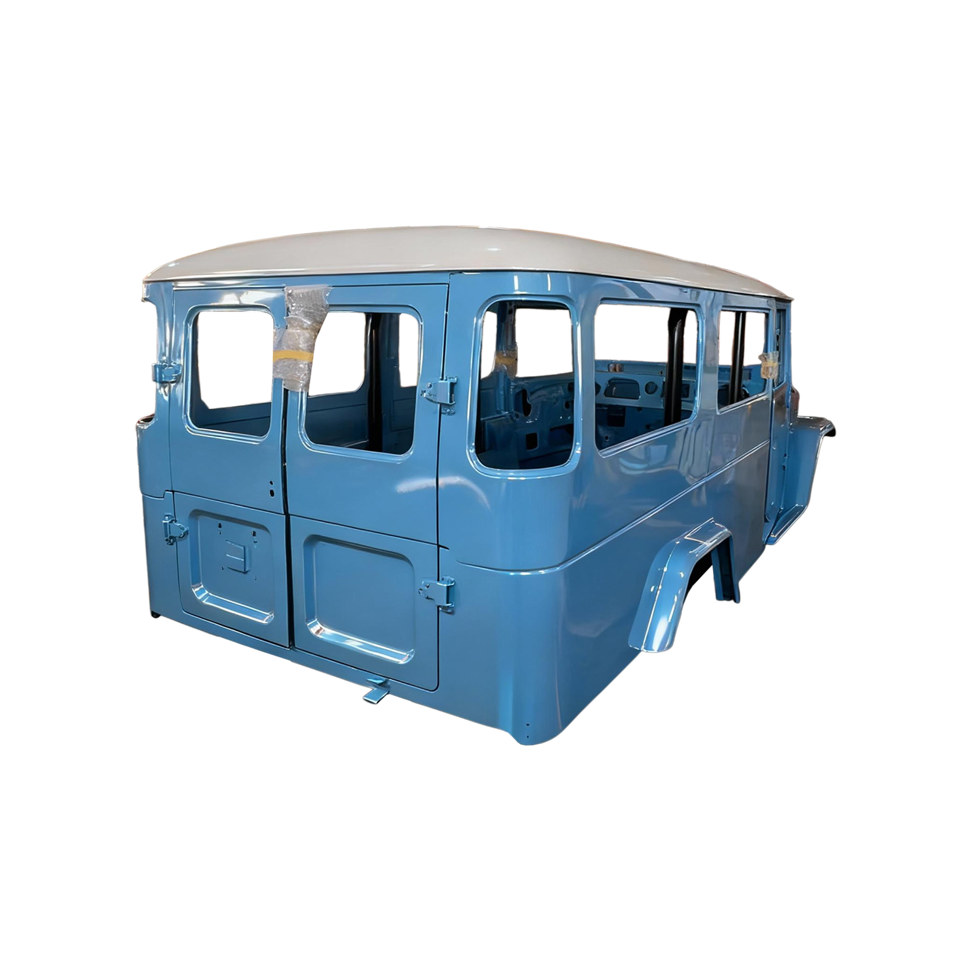 REPLACEMENT COMPLETE CAB WITH DOORS,WITH CUSTOM PAINT RHD, 1984-, FOR TOYOTA FJ45V, (STEEL)