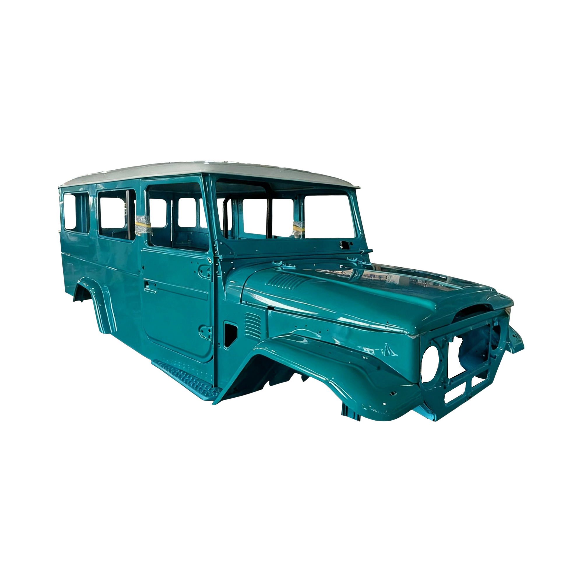 REPLACEMENT COMPLETE CAB WITH DOORS,WITH CUSTOM PAINT RHD, 1984-, FOR TOYOTA FJ45V, (STEEL)