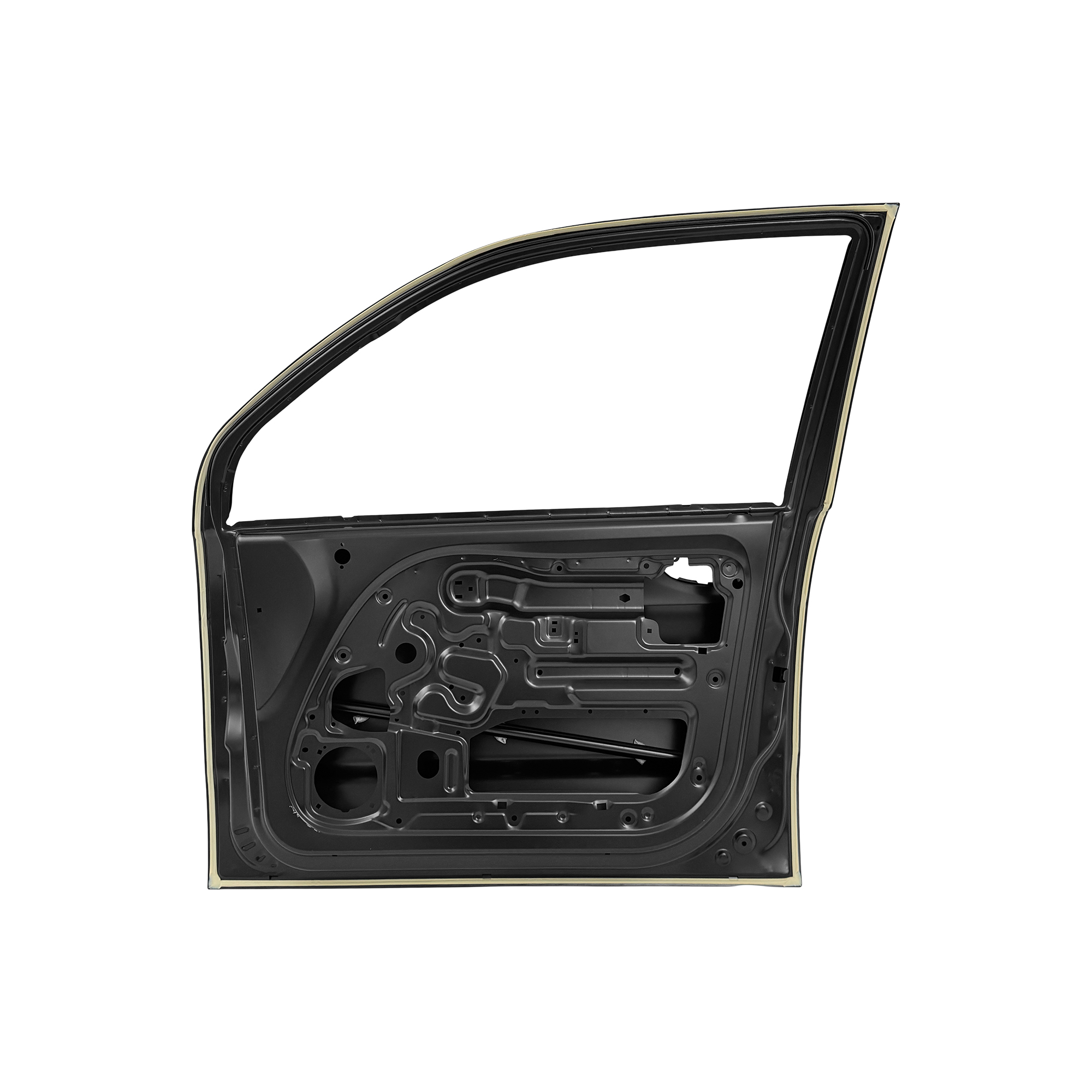 REPLACEMENT FRONT DOOR WITHOUT MOULDING HOLE RH, FOR CHEVROLET SPARK(MARTIZ)