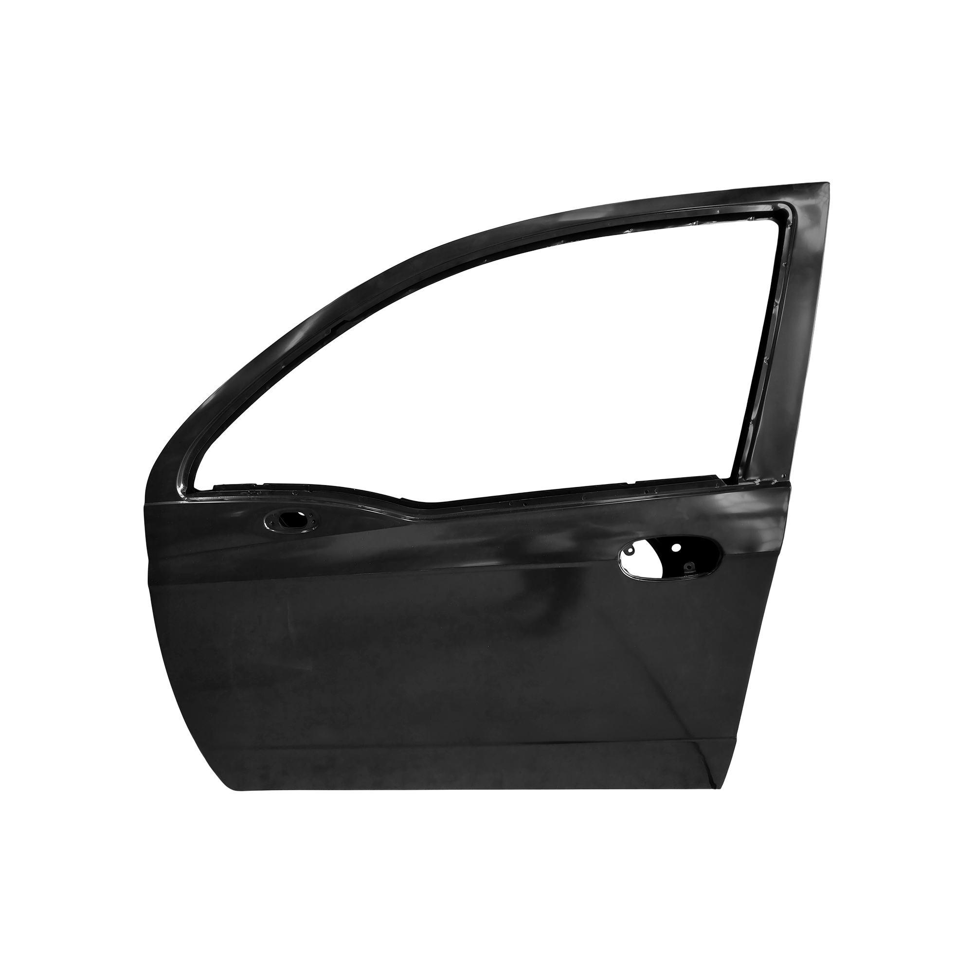 REPLACEMENT FRONT DOOR LH WITHOUT DECORATIVE STRIP HOLE, 2005-2010, FOR CHEVROLET SPARK