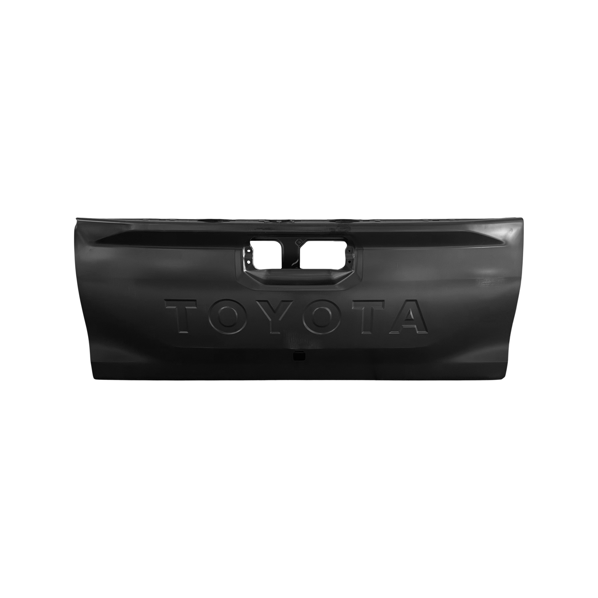 REPLACEMENT TAIL PANEL MIDDLE OPEN WITH LOGO, 2026-, FOR TOYOTA HILUX DOUBLE CABIN