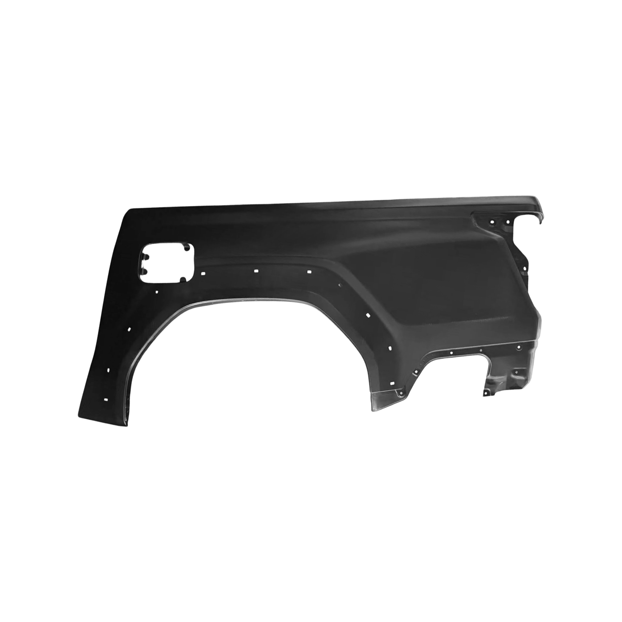 REPLACEMENT MIDDLE OPEN REAR FENDER LH WITH WHEEL HOLE, 2026-, FOR TOYOTA HILUX DOUBLE CABIN