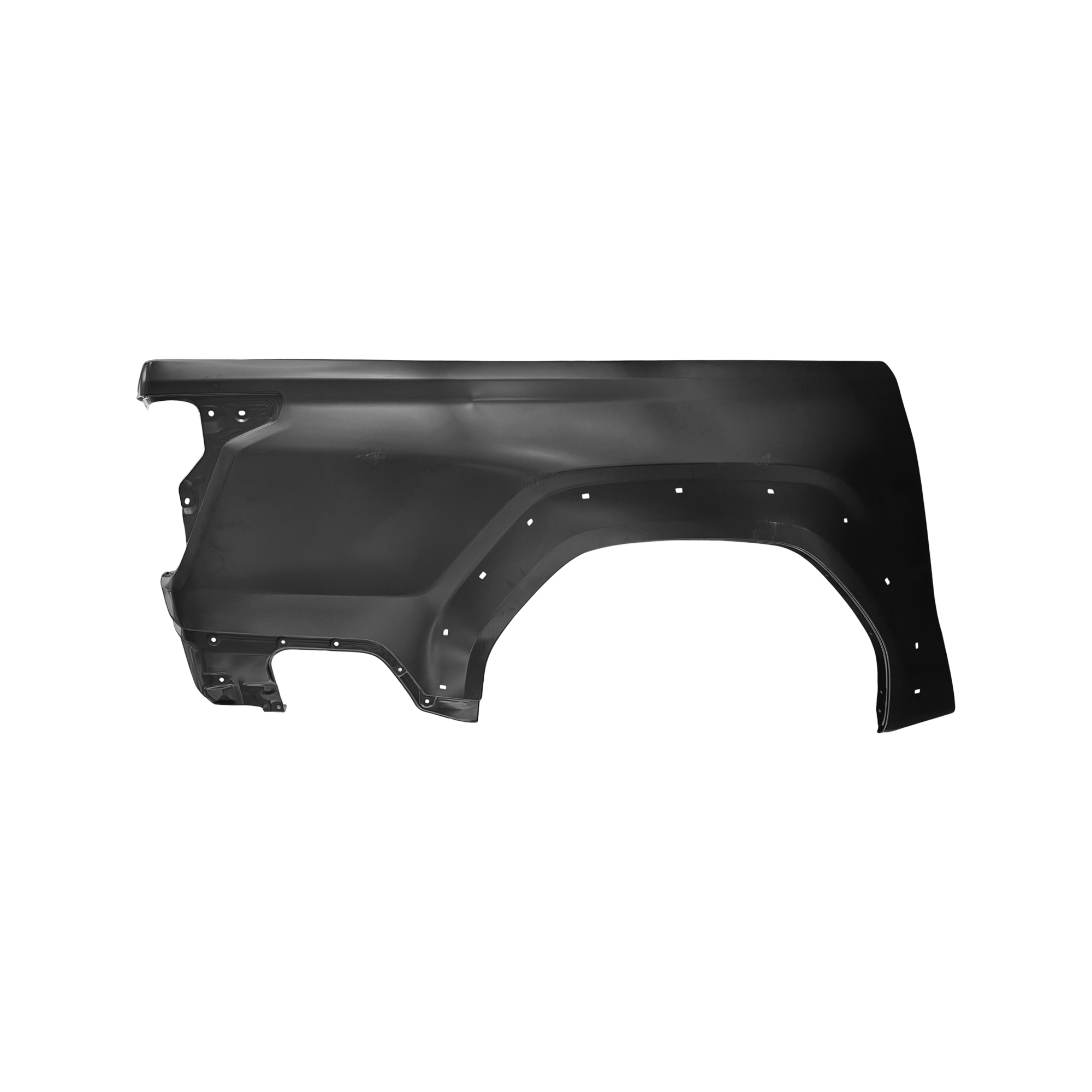 REPLACEMENT MIDDLE OPEN REAR FENDER RH WITH WHEEL HOLE, 2026-, FOR TOYOTA HILUX DOUBLE CABIN