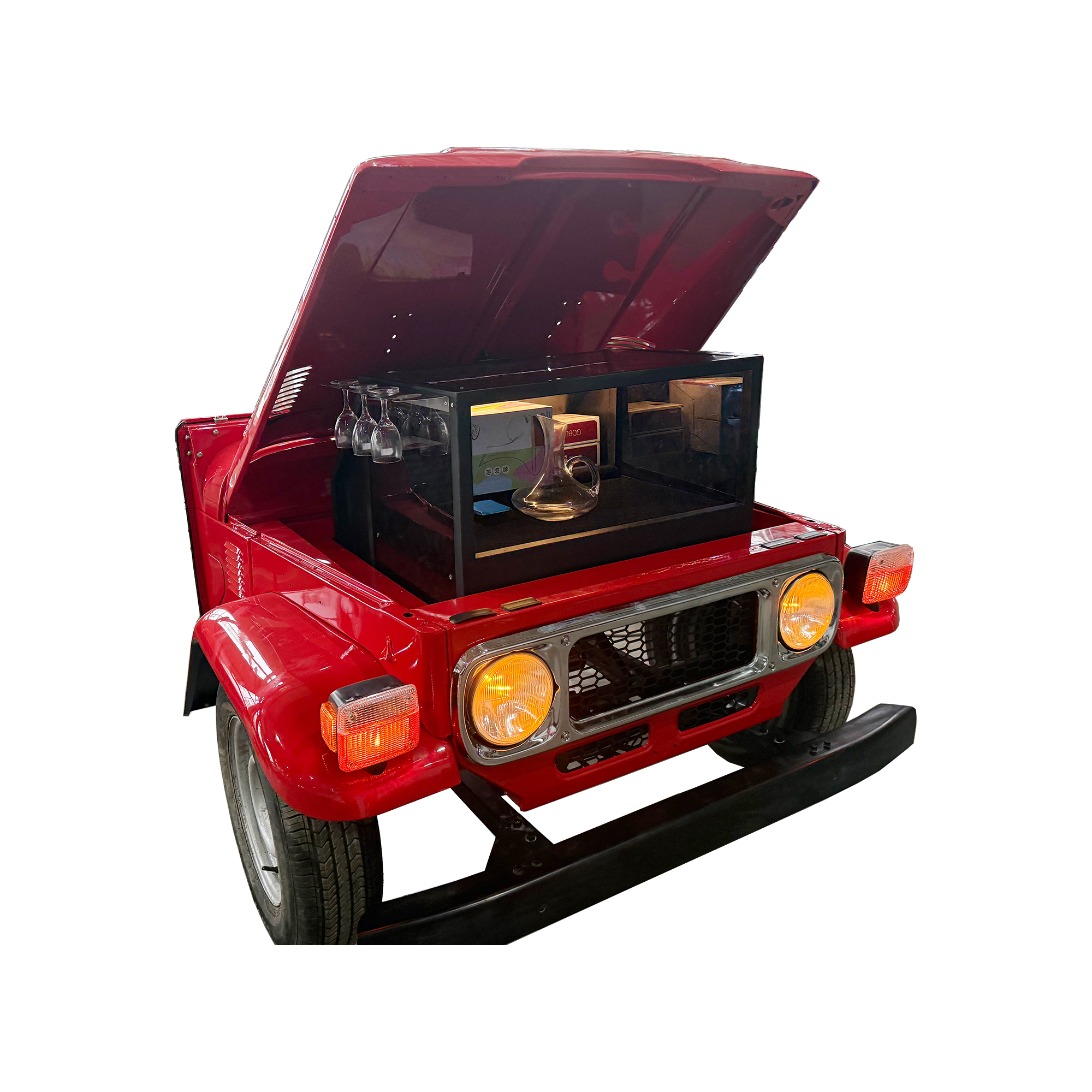 REPLACEMENT WINE CABINET, FOR TOYOTA LAND CRUISER FJ40