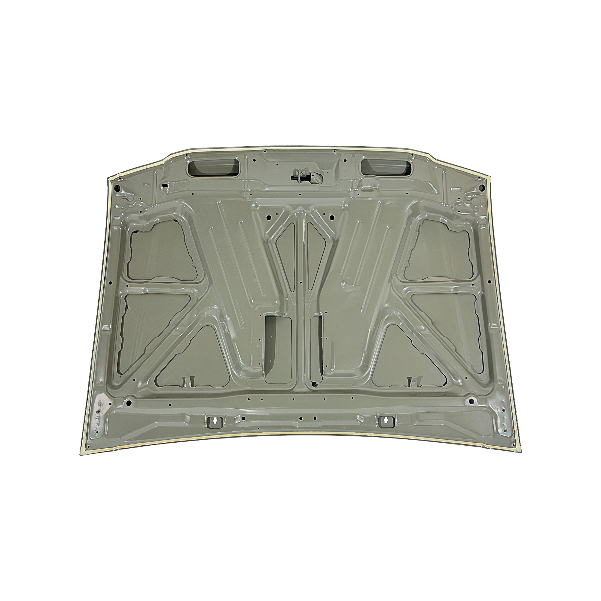 REPLACEMENT HOOD, 1998, FOR TOYOTA PRADO, (STEEL)