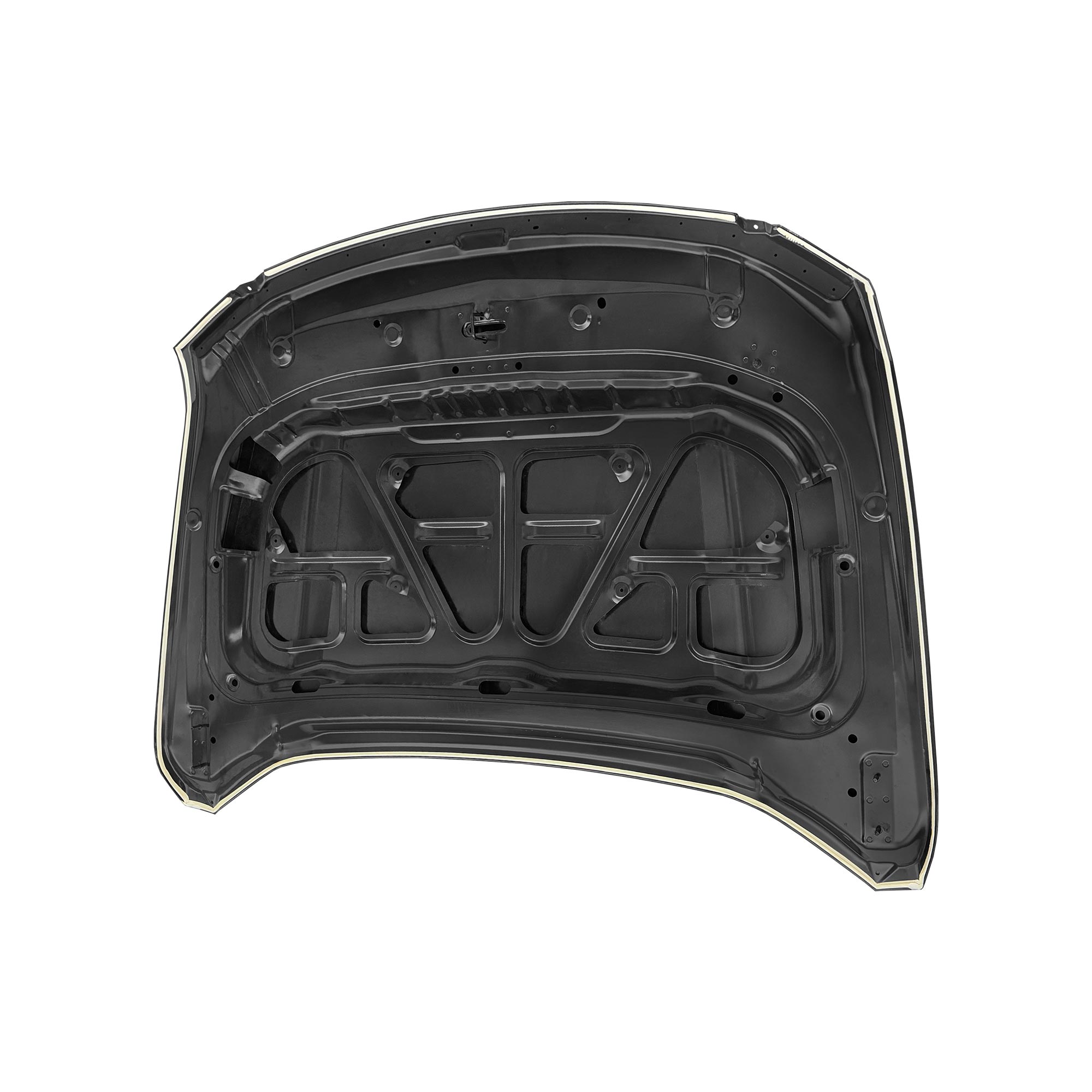 REPLACEMENT HOOD, 2020-2022, FOR GMC ACADIA, 84666225, (ALUM)