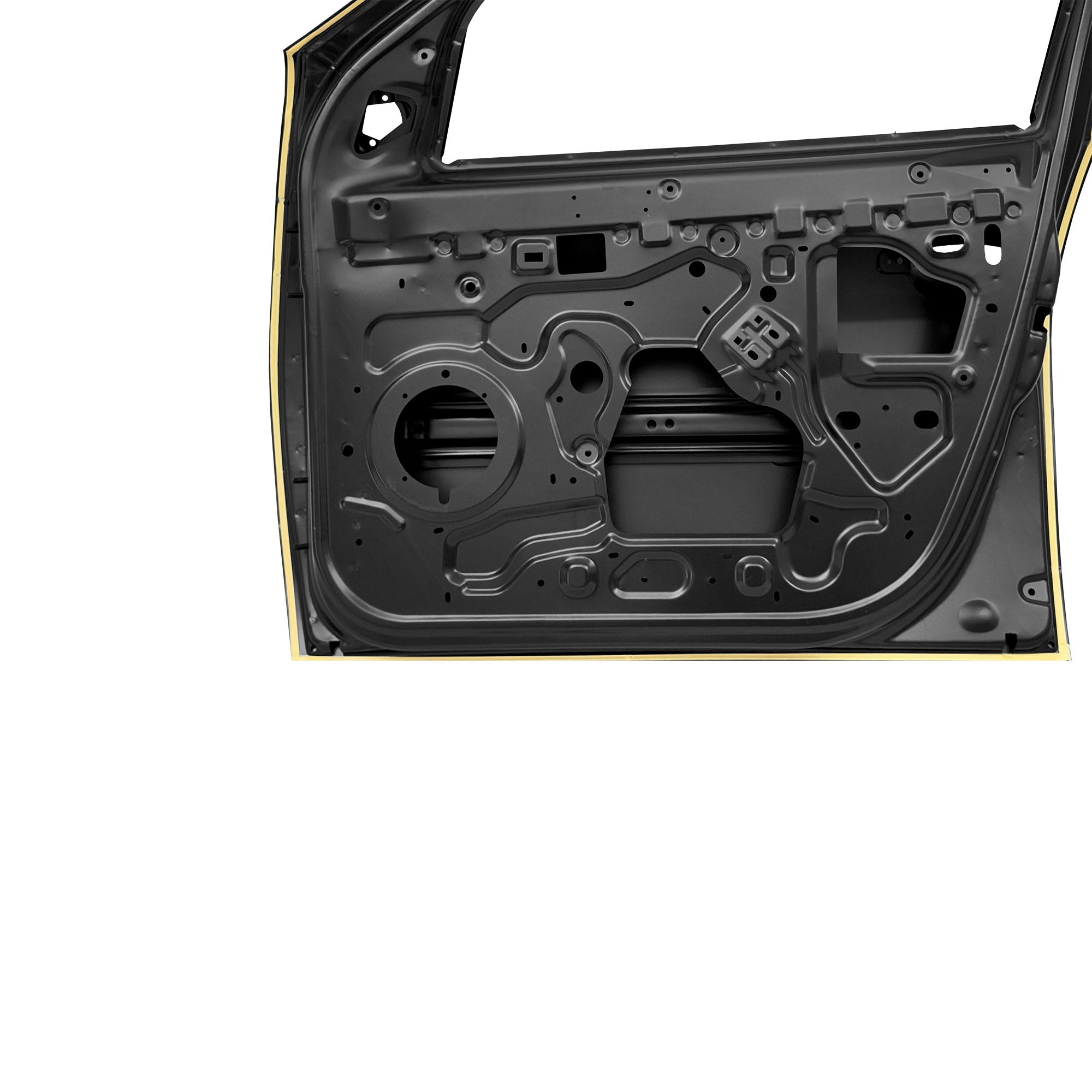 REPLACEMENT STEPWAY FRONT DOOR RH(W/O), 2009, FOR DACIA SANDERO, 801015127R, (STEEL)