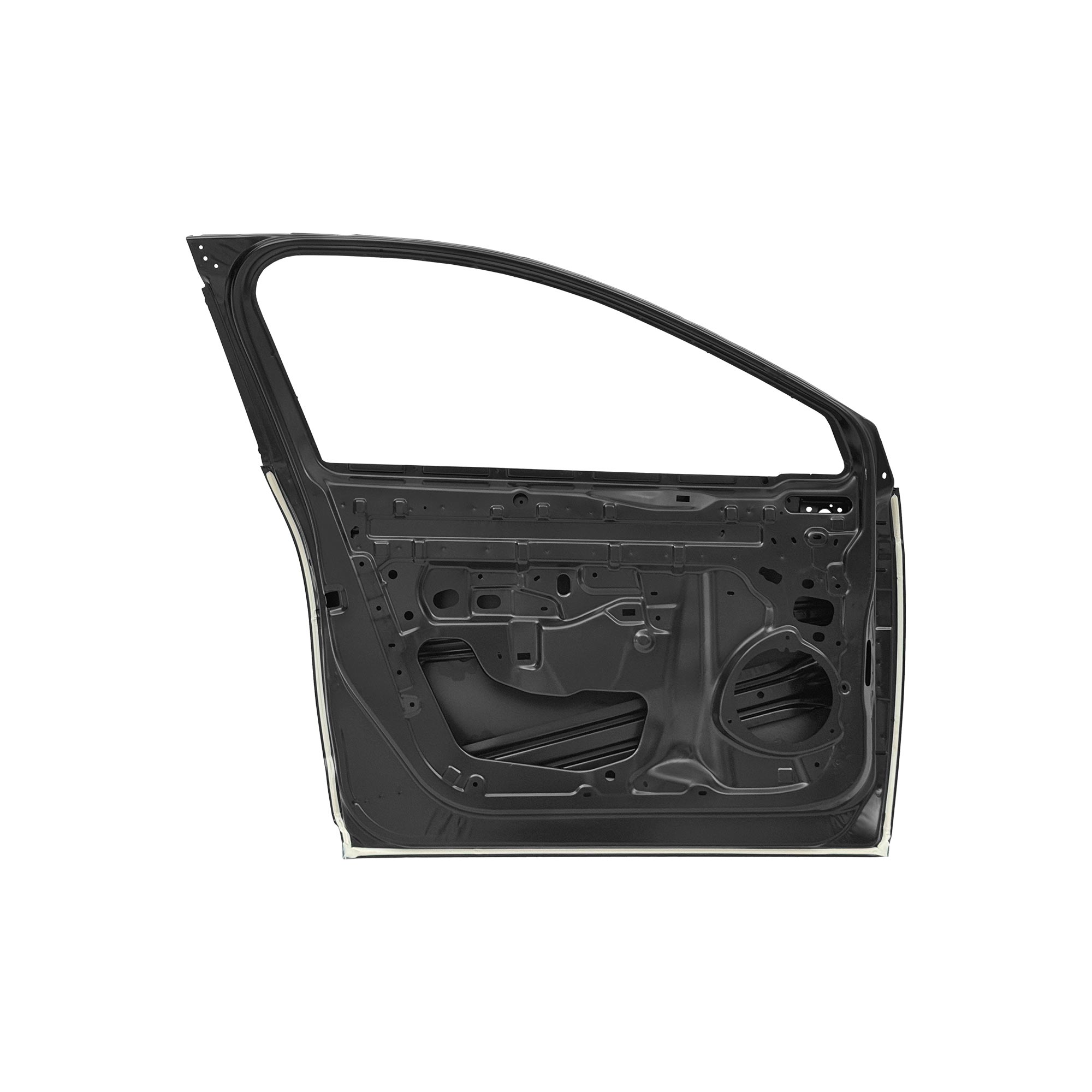 REPLACEMENT FRONT DOOR LH, FOR RENAULT CLIO 5, 801016156R, (STEEL)