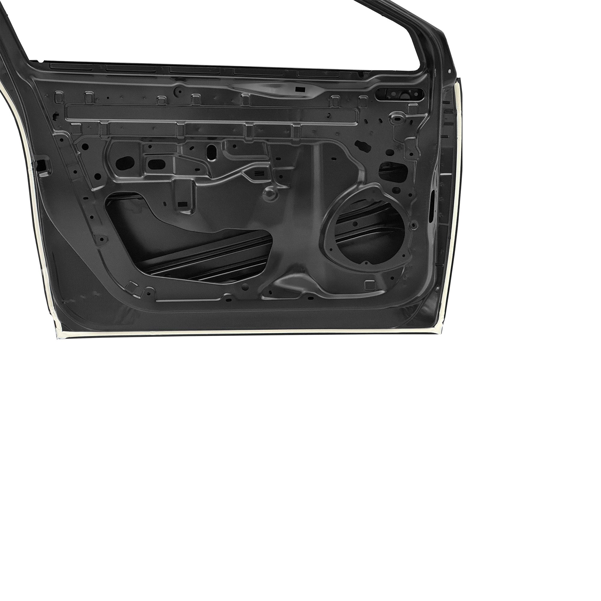 REPLACEMENT FRONT DOOR LH, FOR RENAULT CLIO 5, 801016156R, (STEEL)