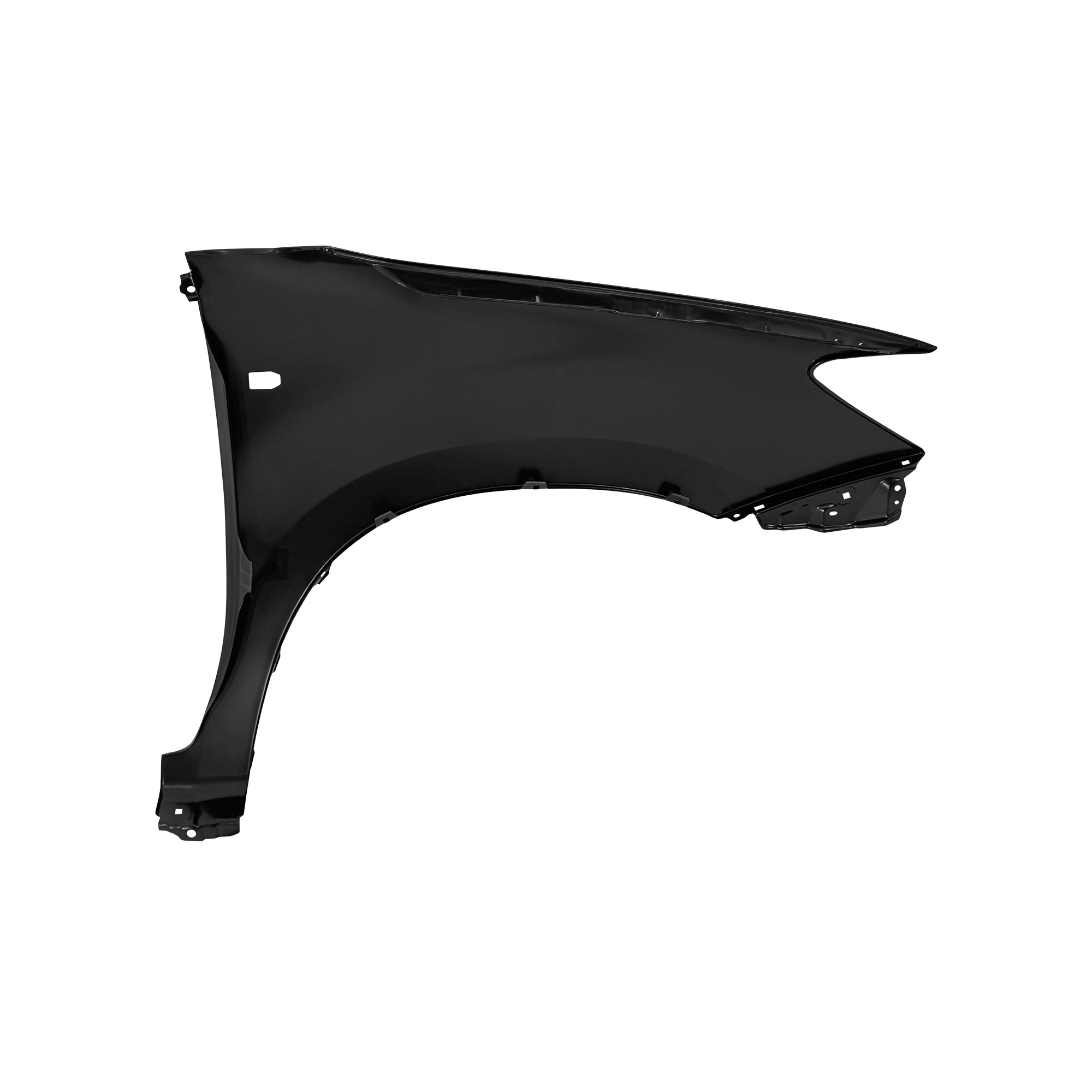 REPLACEMENT FRONT FENDER WITH SIDE LAMP HOLE LH, FOR TOYOTA HILUX VIGO(SINGLE CABIN), (STEEL)