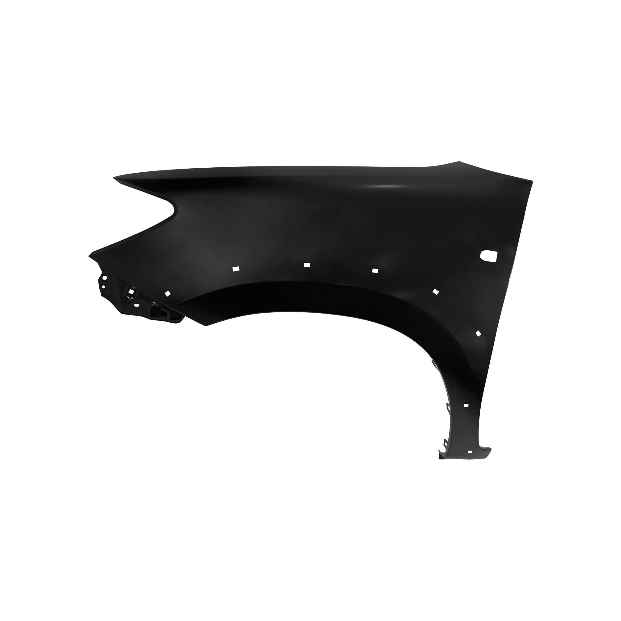 REPLACEMENT FRONT FENDER LH WITH SKIRT HOLE WITH SIDE LAMP HOLE, 2005-2012, FOR TOYOTA HILUX VIGO DOUBLE CABIN, 53811-0K020