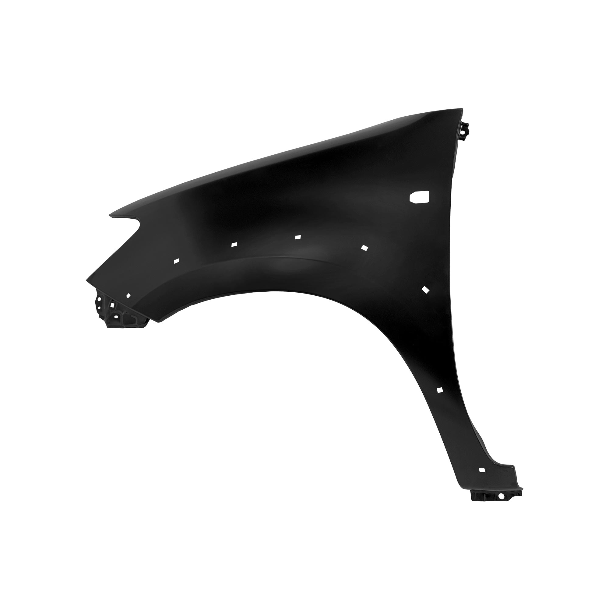 REPLACEMENT FRONT FENDER LH WITH SKIRT HOLE WITH SIDE LAMP HOLE, 2005-2012, FOR TOYOTA HILUX VIGO DOUBLE CABIN, 53811-0K020