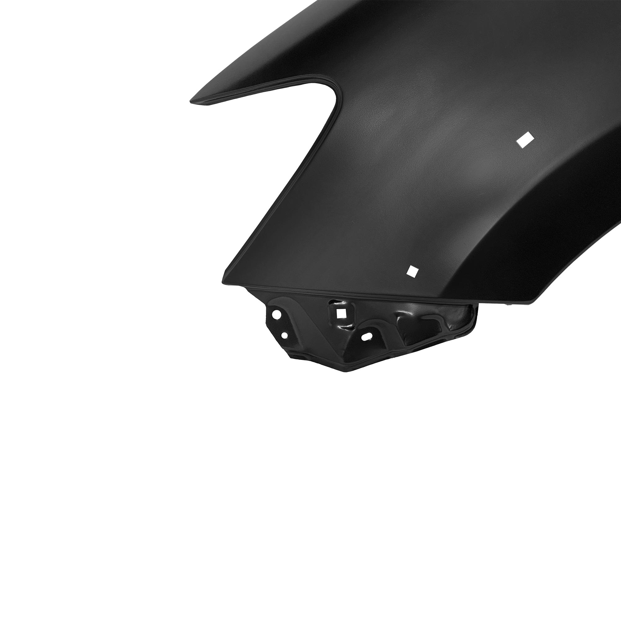 REPLACEMENT FRONT FENDER LH WITH SKIRT HOLE WITH SIDE LAMP HOLE, 2005-2012, FOR TOYOTA HILUX VIGO DOUBLE CABIN, 53811-0K020