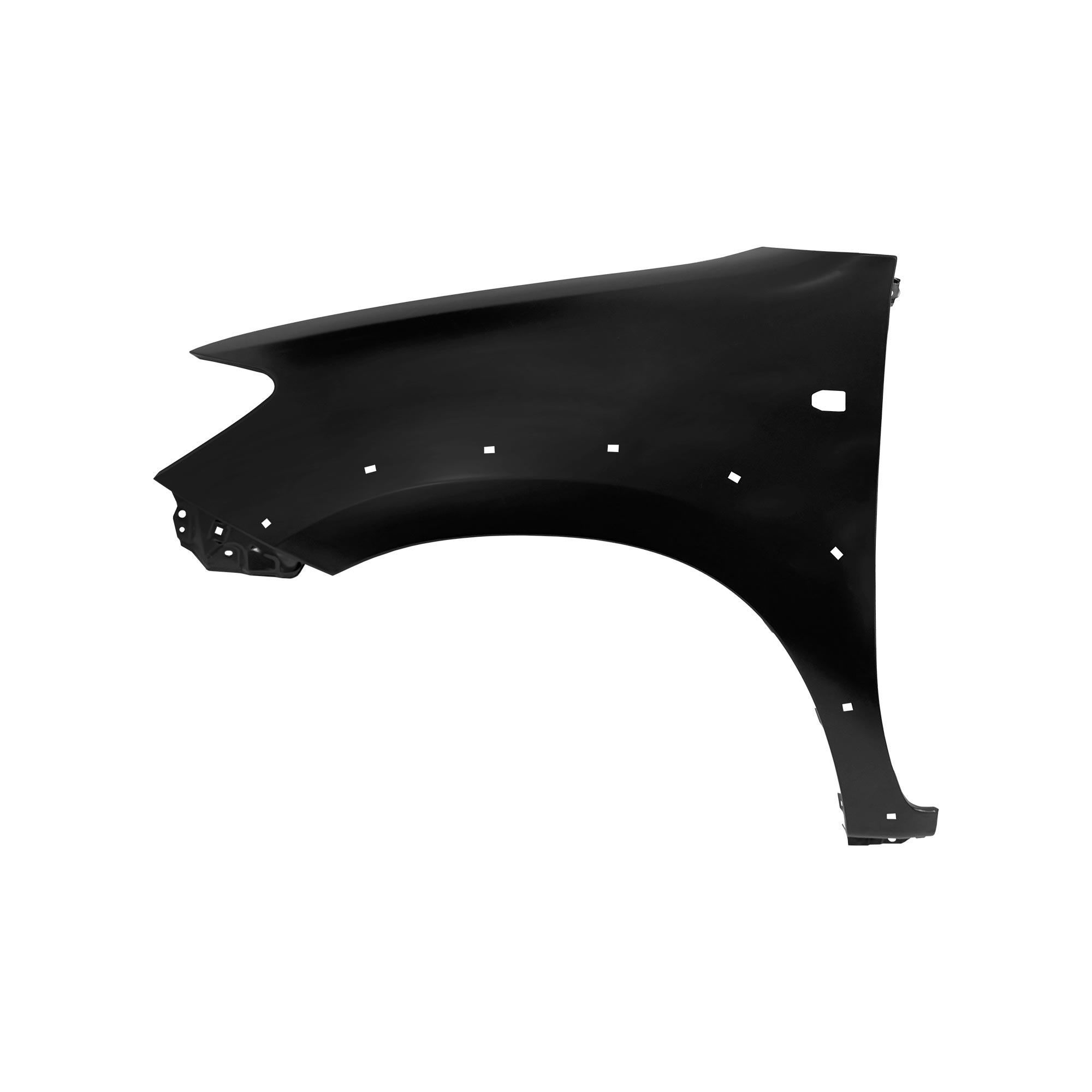 REPLACEMENT FRONT FENDER LH WITH SKIRT HOLE WITH SIDE LAMP HOLE, 2005-2012, FOR TOYOTA HILUX VIGO DOUBLE CABIN, 53811-0K020
