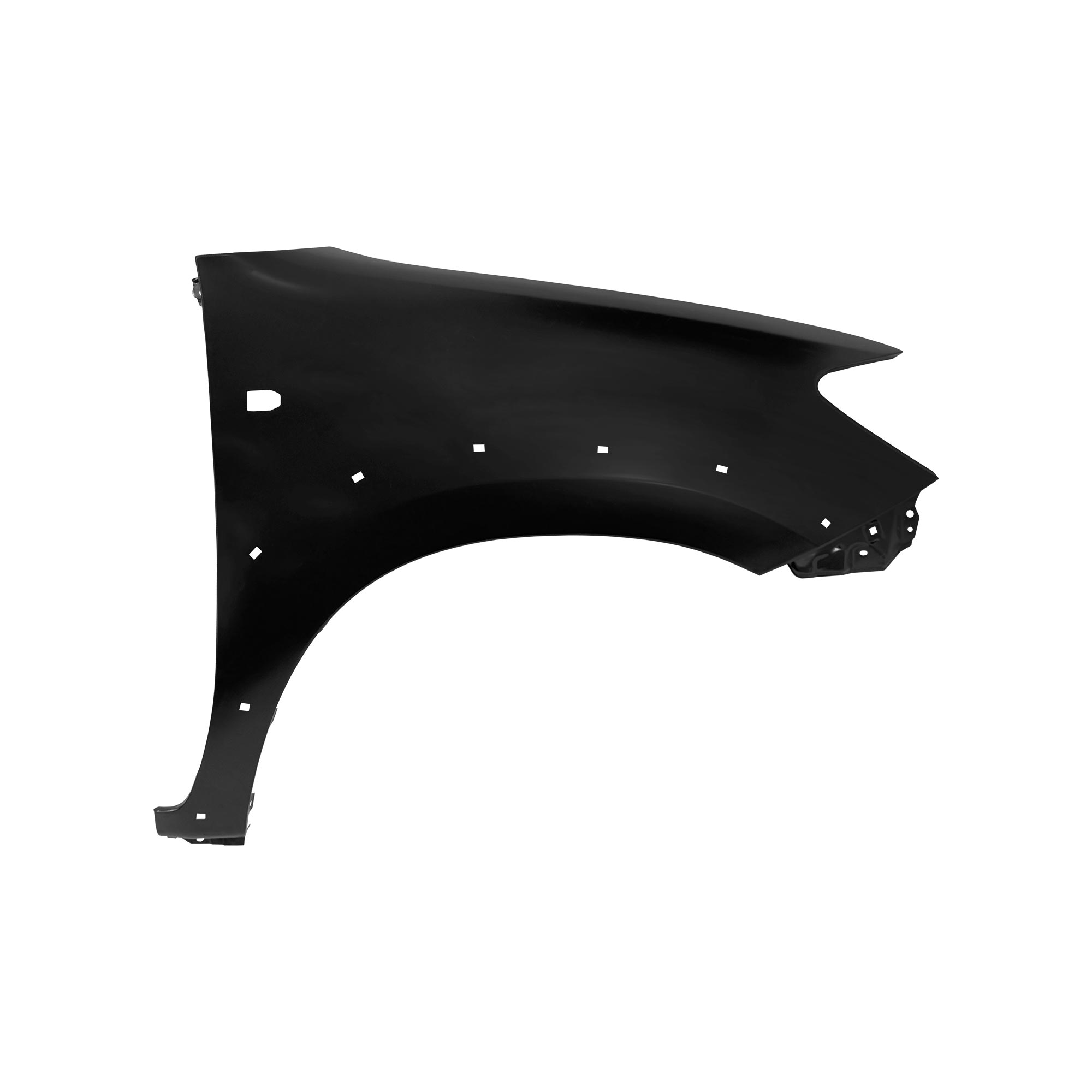 REPLACEMENT FRONT FENDER RH WITH SKIRT HOLE WITH SIDE LAMP HOLE, 2005-2012, FOR TOYOTA HILUX VIGO DOUBLE CABIN, 53812-0K020
