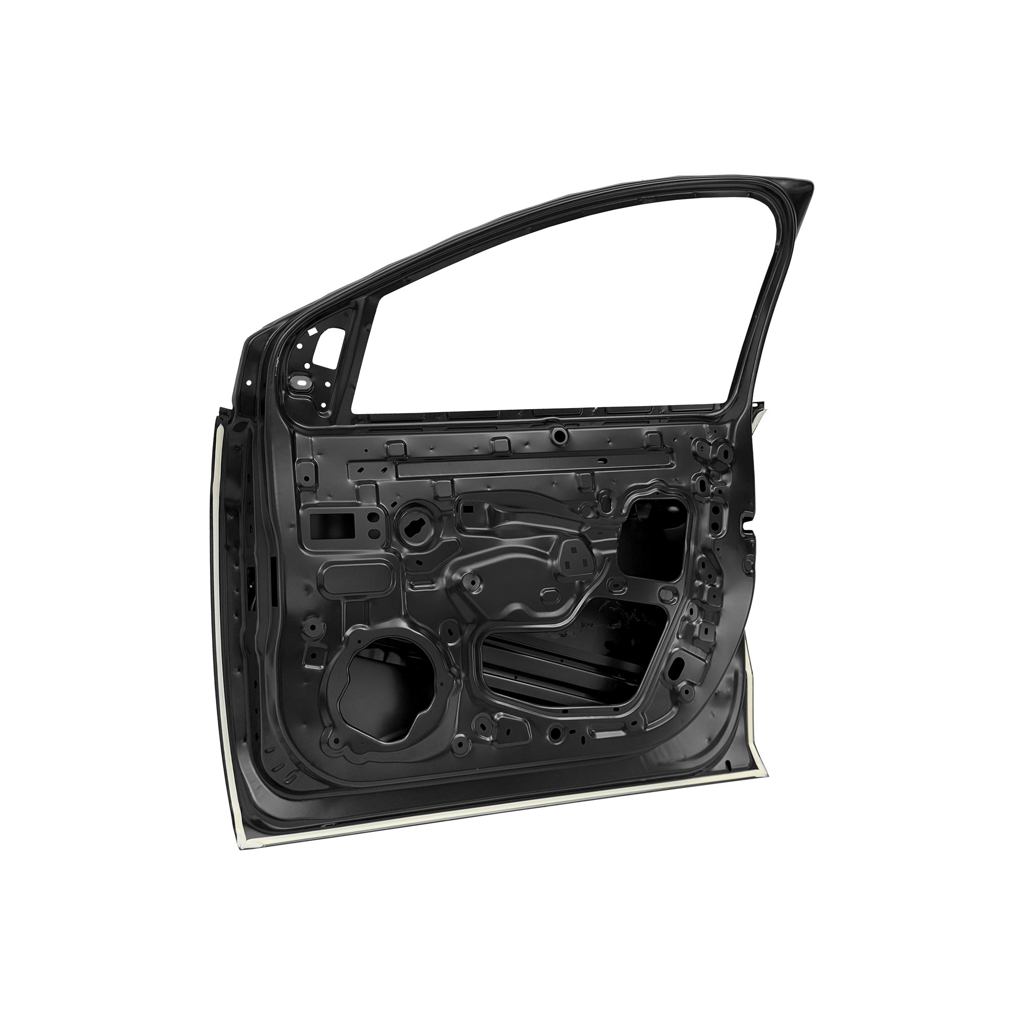 REPLACEMENT FRONT DOOR RH, 2021, FOR RENAULT LOGAN, (STEEL)