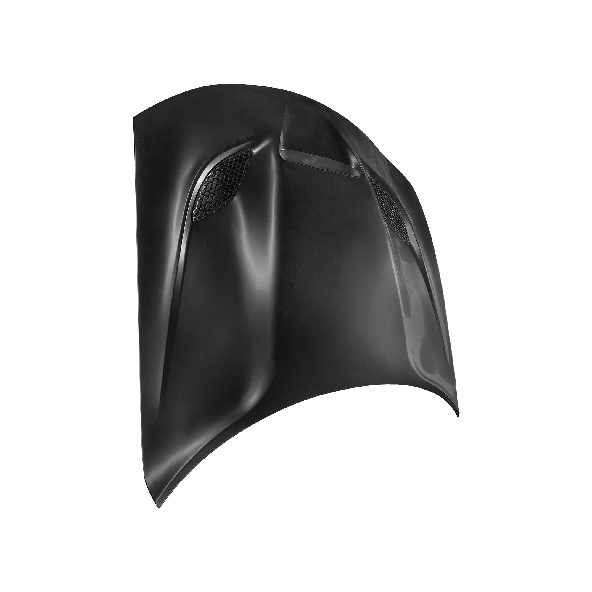 REPLACEMENT HOOD, HELLCAT STYLE W. SCOOP, 2015-2023, FOR DODGE CHARGER,  68265428AA, (ALUM)