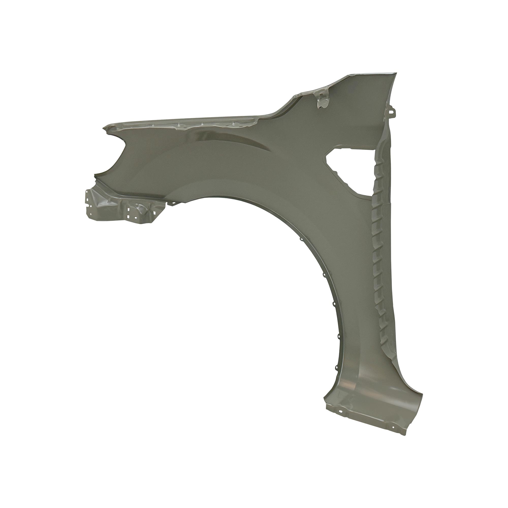 REPLACEMENT FRONT FENDER RH, 2017-, FOR FORD RANGER(DOUBLE CABIN), EB3B4116015AB-78, (STEEL)