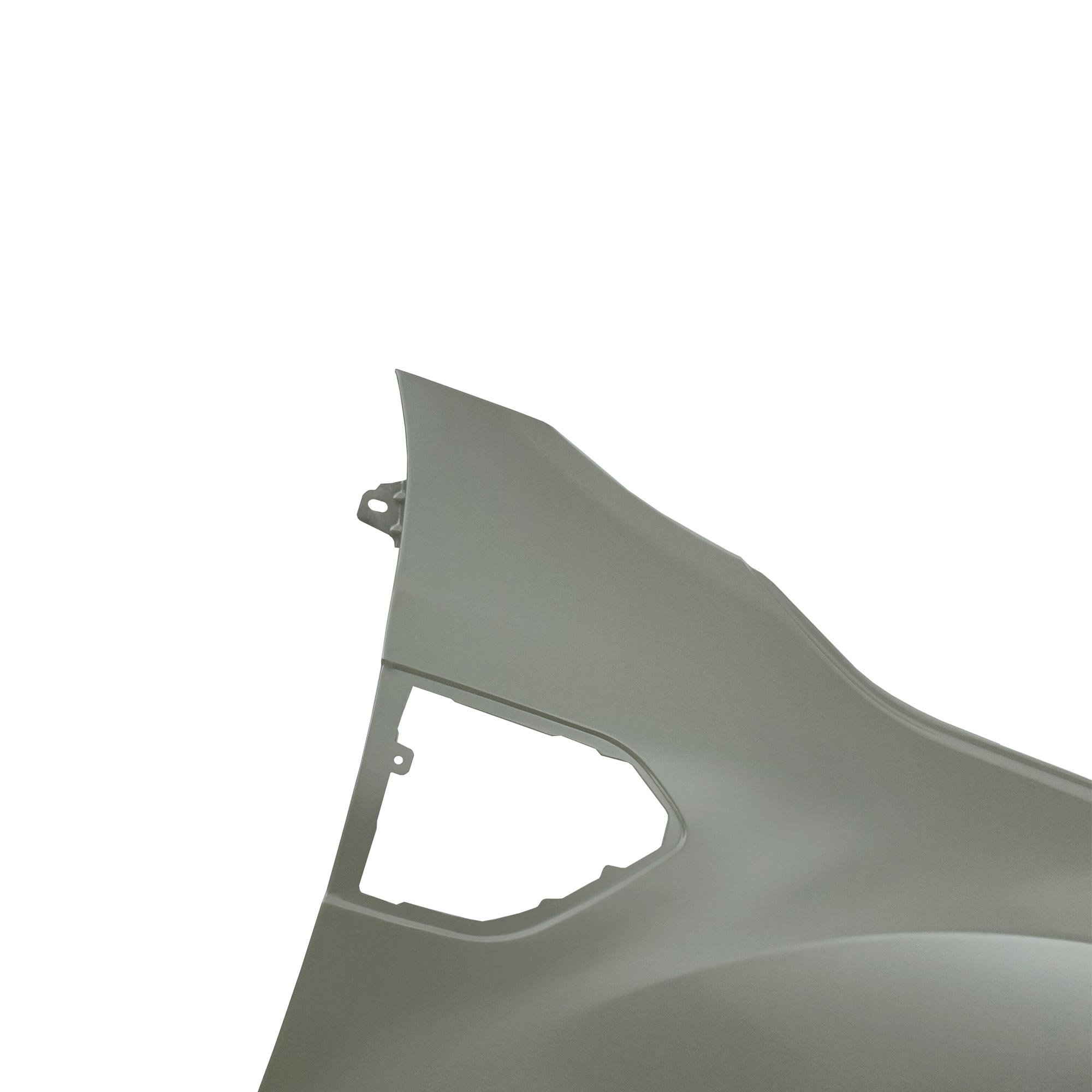 REPLACEMENT FRONT FENDER RH, 2017-, FOR FORD RANGER(DOUBLE CABIN), EB3B4116015AB-78, (STEEL)