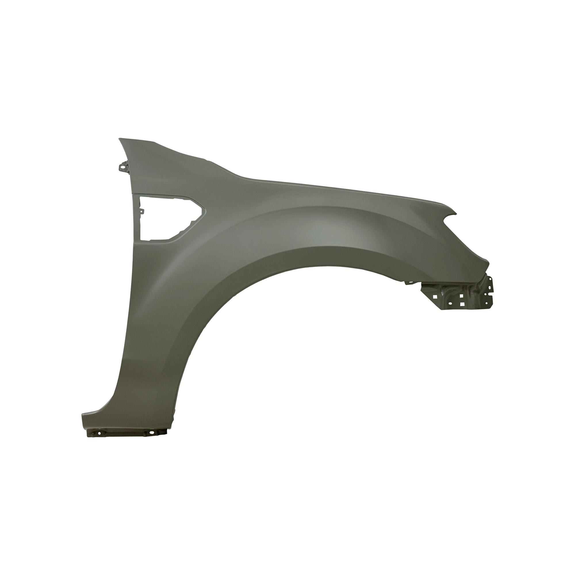 REPLACEMENT FRONT FENDER RH, 2017-, FOR FORD RANGER(DOUBLE CABIN), EB3B4116015AB-78, (STEEL)