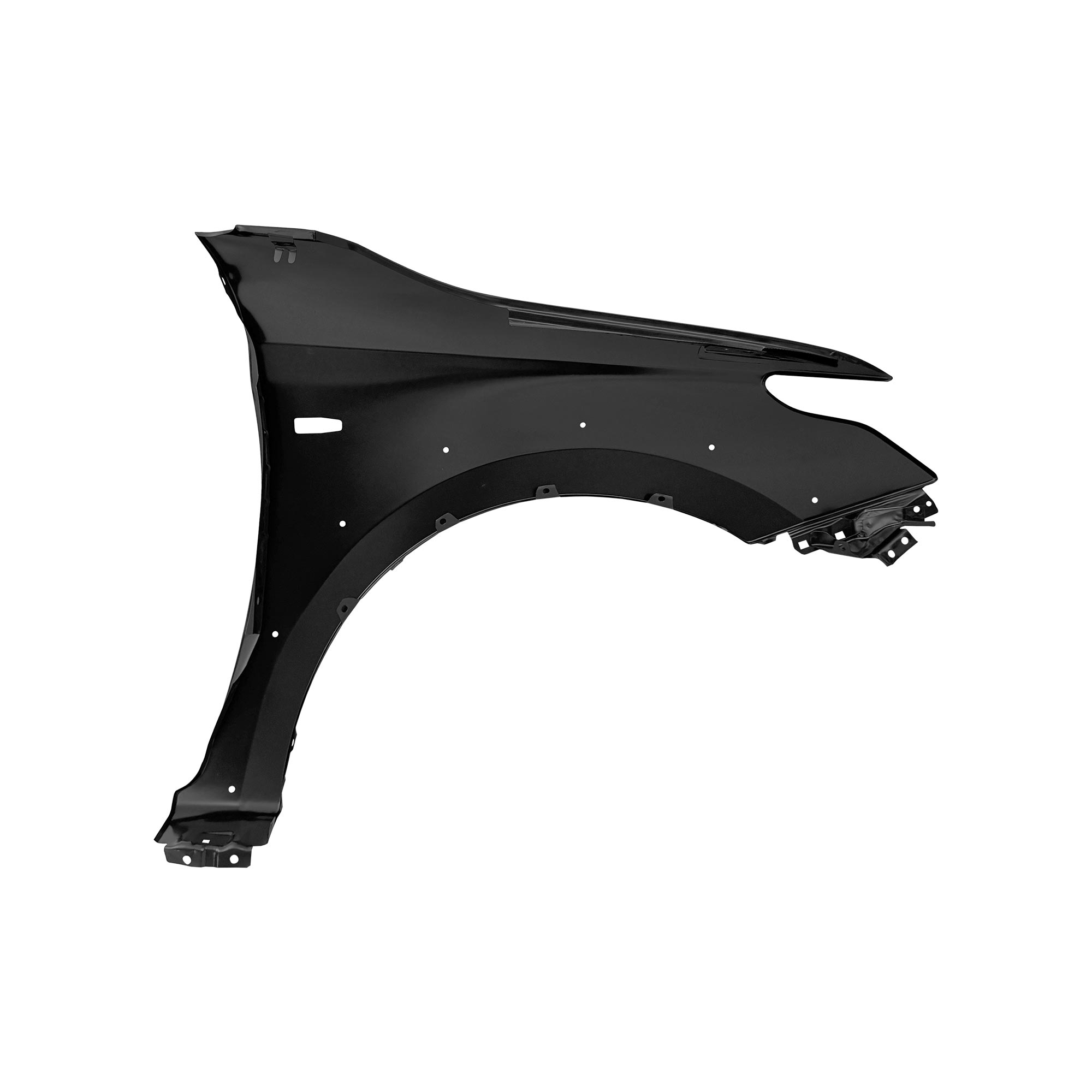 REPLACEMENT FRONT FENDER LH  WITH WHEEL HOLE WITH SIDE LAMP HOLE, 2015-, FOR MITSUBISHI L200, 5220K095
