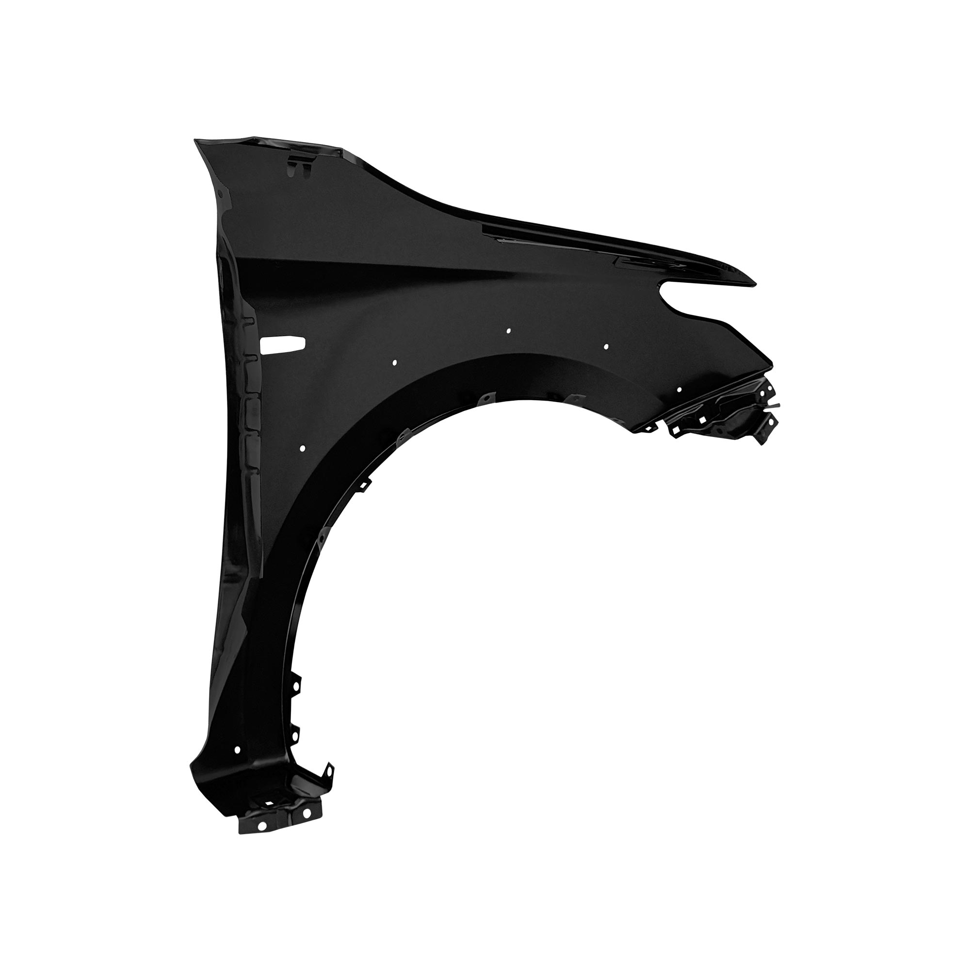 REPLACEMENT FRONT FENDER LH  WITH WHEEL HOLE WITH SIDE LAMP HOLE, 2015-, FOR MITSUBISHI L200, 5220K095