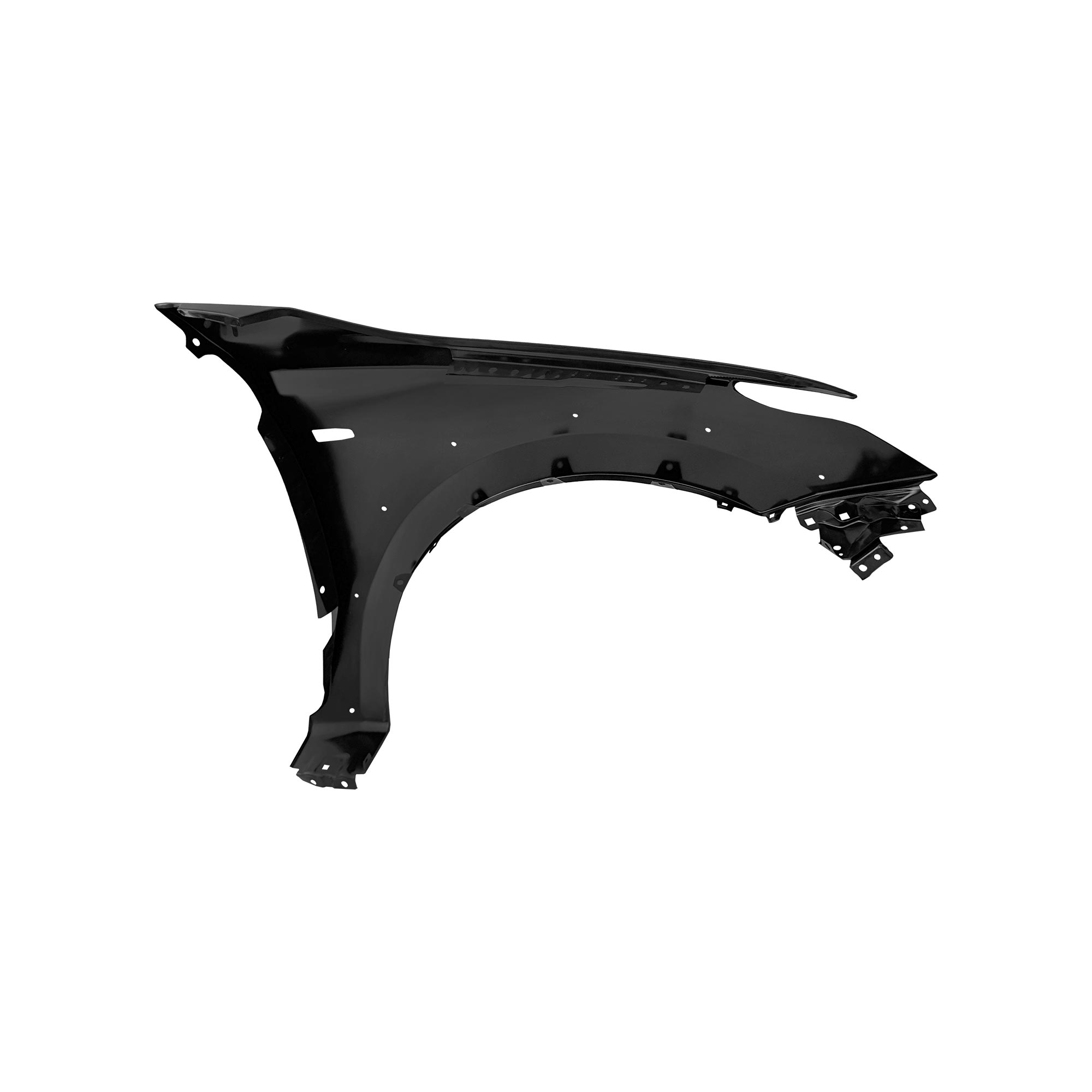 REPLACEMENT FRONT FENDER LH  WITH WHEEL HOLE WITH SIDE LAMP HOLE, 2015-, FOR MITSUBISHI L200, 5220K095