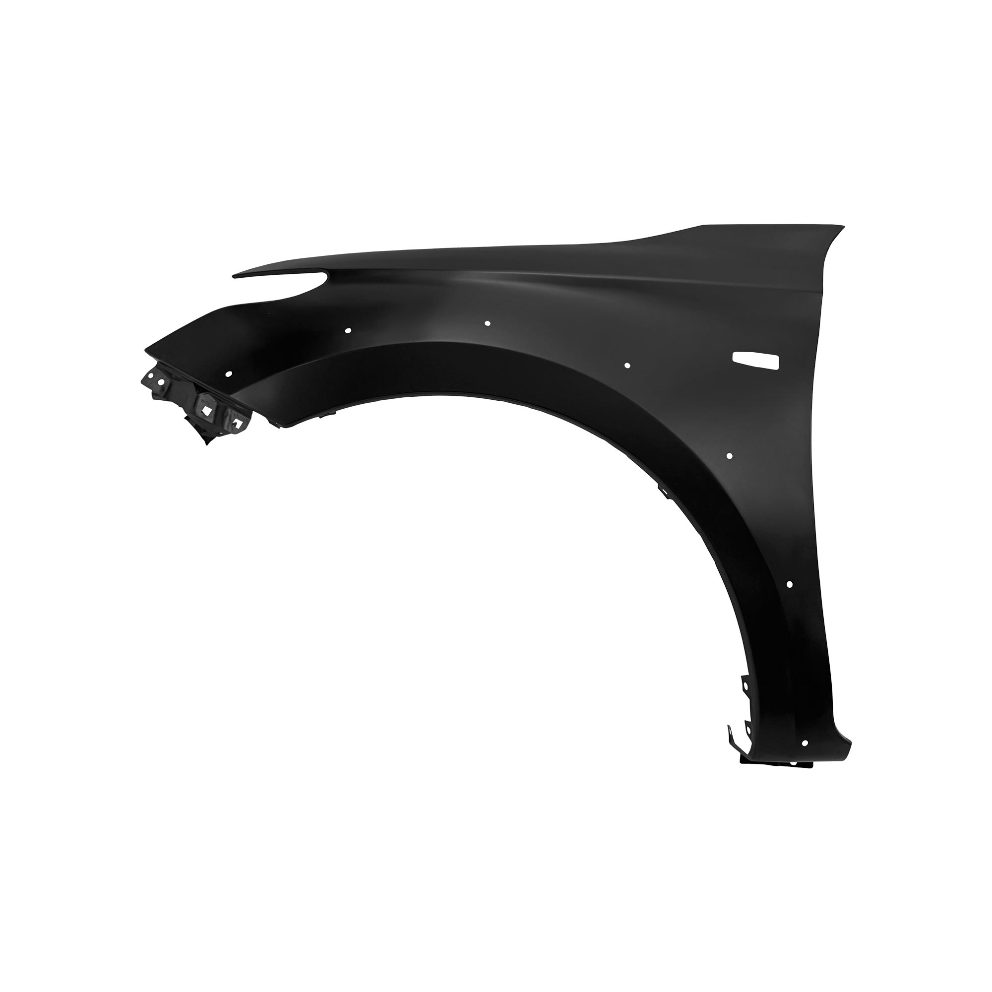 REPLACEMENT FRONT FENDER LH  WITH WHEEL HOLE WITH SIDE LAMP HOLE, 2015-, FOR MITSUBISHI L200, 5220K095