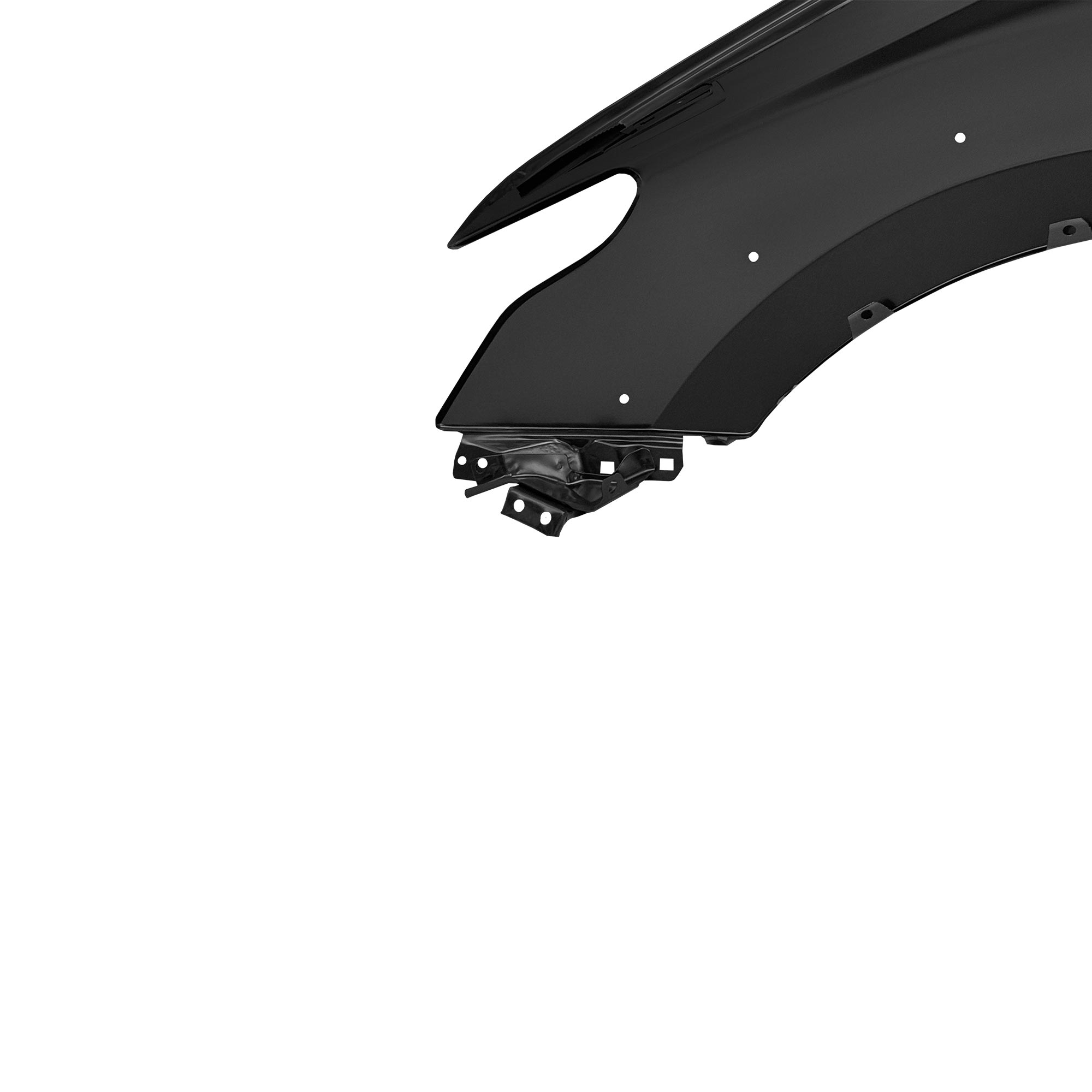 REPLACEMENT FRONT FENDER RH WITH WHEEL HOLE WITH SIDE LAMP HOLE, 2015-, FOR MITSUBISHI L200, 5220K096