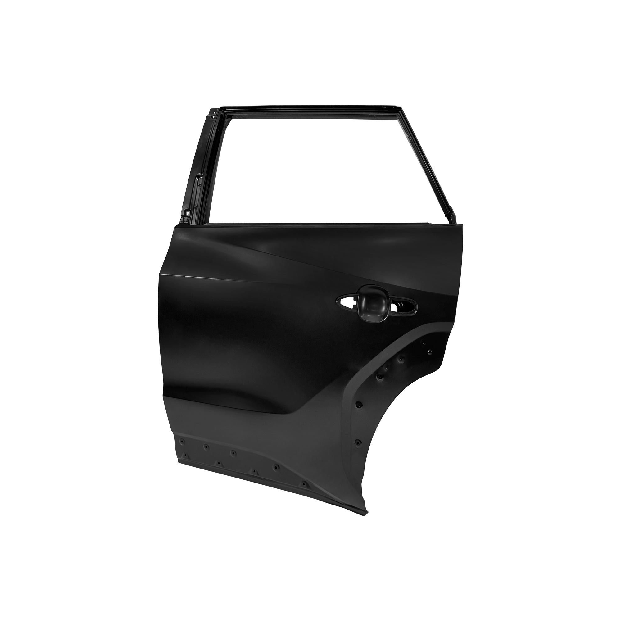 REPLACEMENT REAR DOOR LH, 2023-, FOR TOYOTA BZ4X, 67004-0R190, (STEEL)