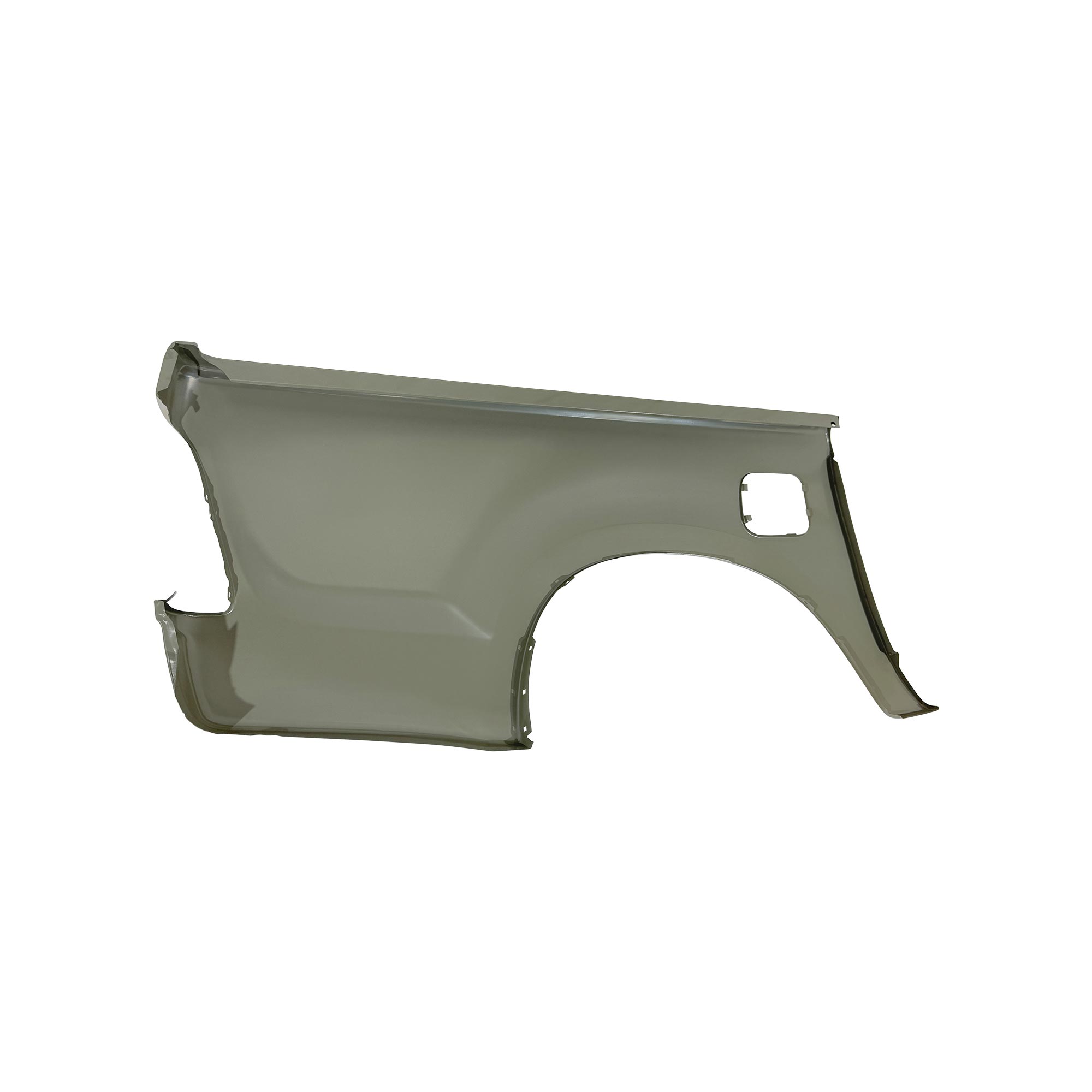REPLACEMENT REAR FENDER LH WITHOUT SKIRT HOLE WITHOUT HOOK, FOR TOYOTA HILUX VIGO DOUBLE CABIN MIDDLE OPEN, (STEEL)
