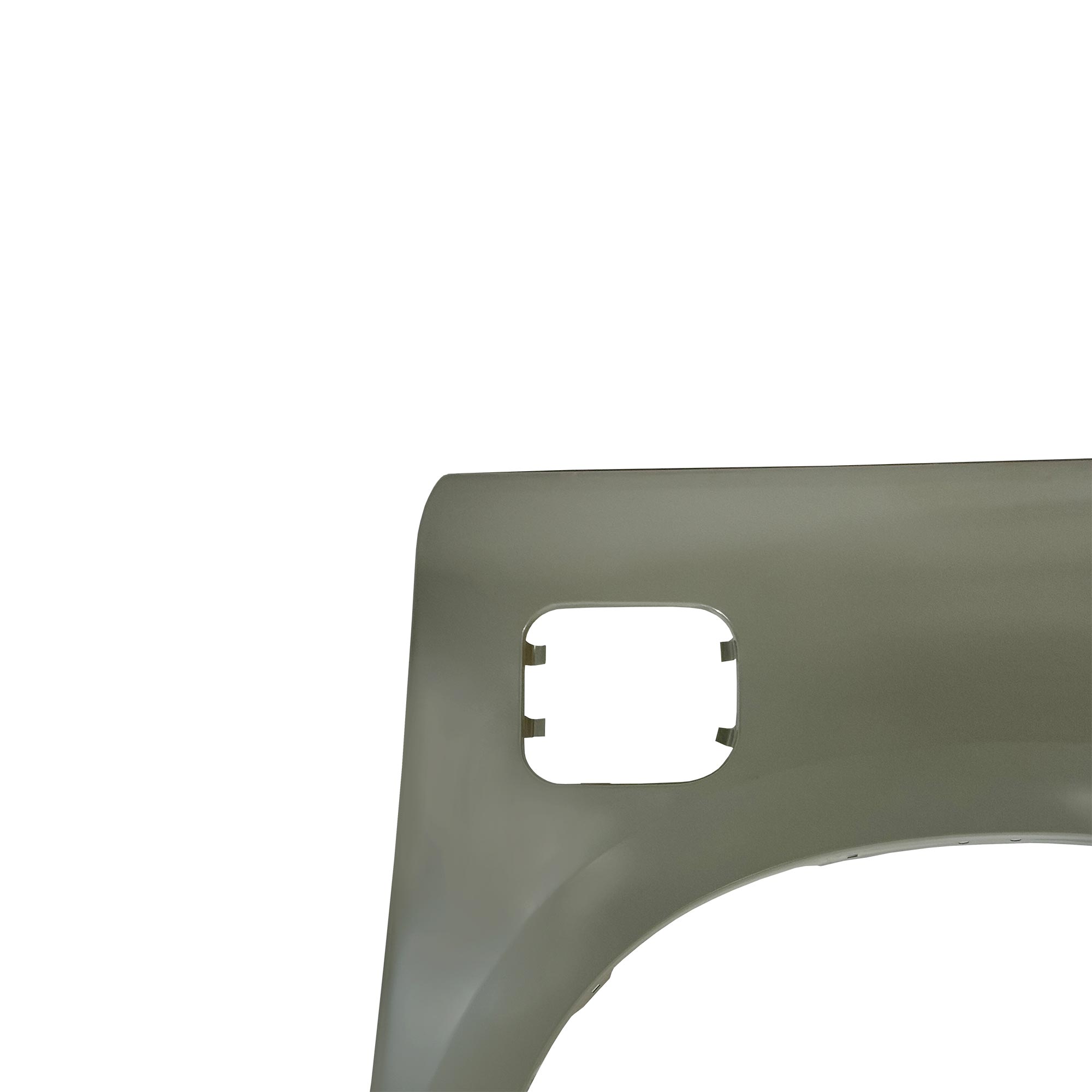 REPLACEMENT REAR FENDER LH WITHOUT SKIRT HOLE WITHOUT HOOK, FOR TOYOTA HILUX VIGO DOUBLE CABIN MIDDLE OPEN, (STEEL)