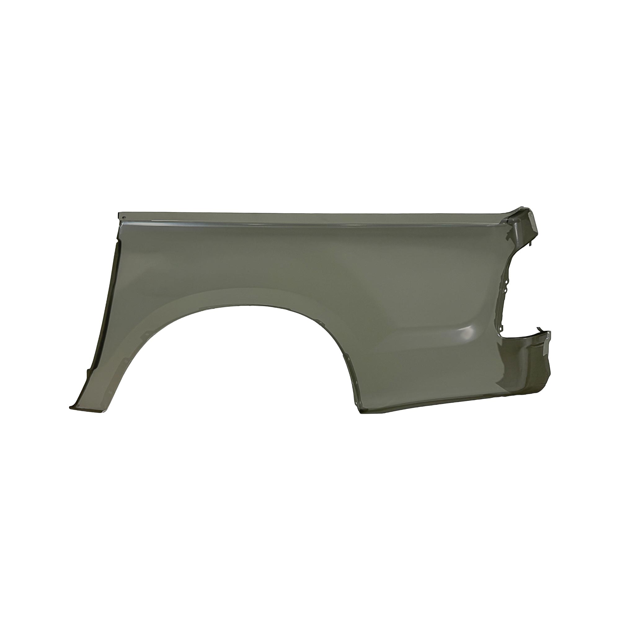 REPLACEMENT REAR FENDER RH WITHOUT SKIRT HOLE WITHOUT HOOK, FOR TOYOTA HILUX VIGO DOUBLE CABIN MIDDLE OPEN, (STEEL)