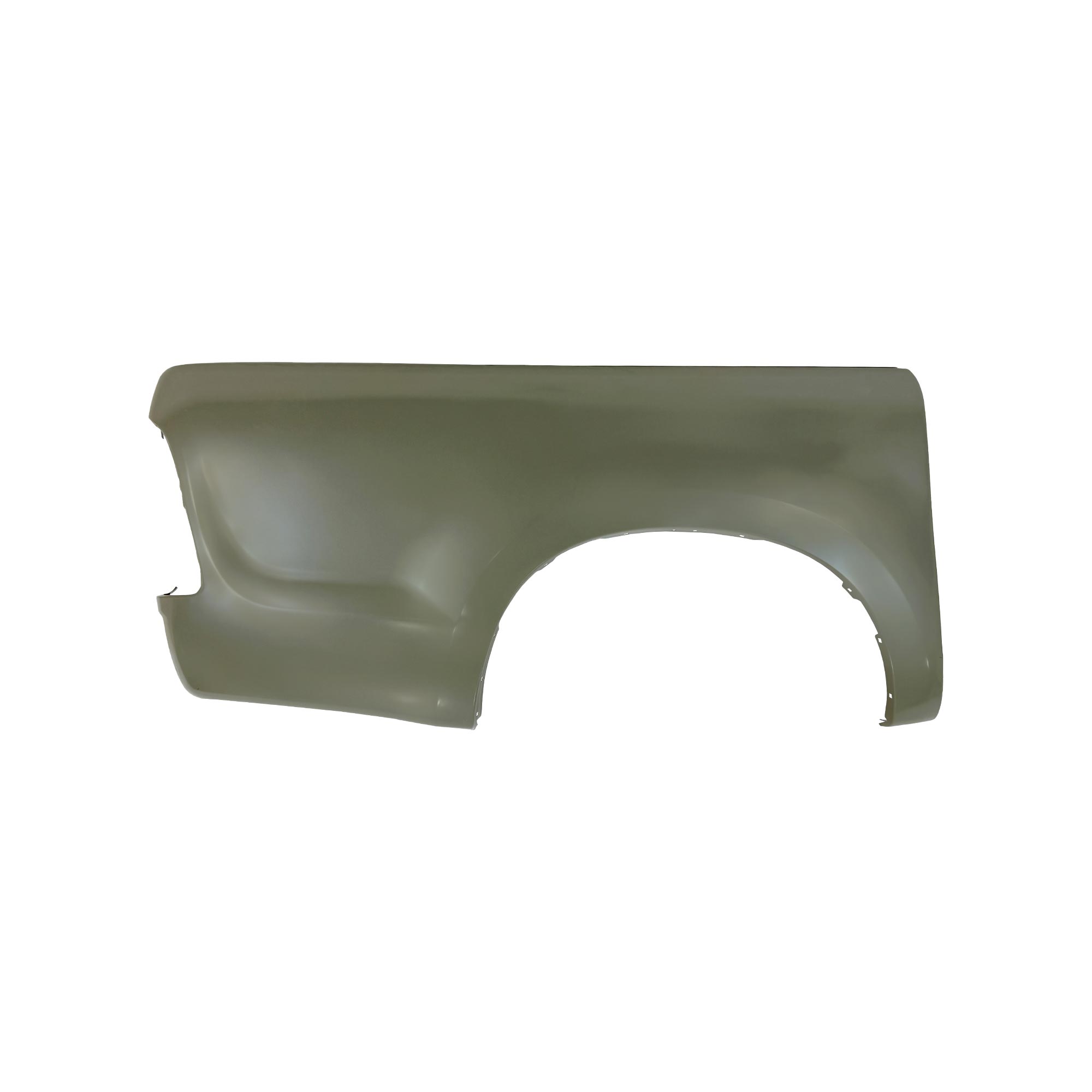 REPLACEMENT REAR FENDER RH WITHOUT SKIRT HOLE WITHOUT HOOK, FOR TOYOTA HILUX VIGO DOUBLE CABIN MIDDLE OPEN, (STEEL)