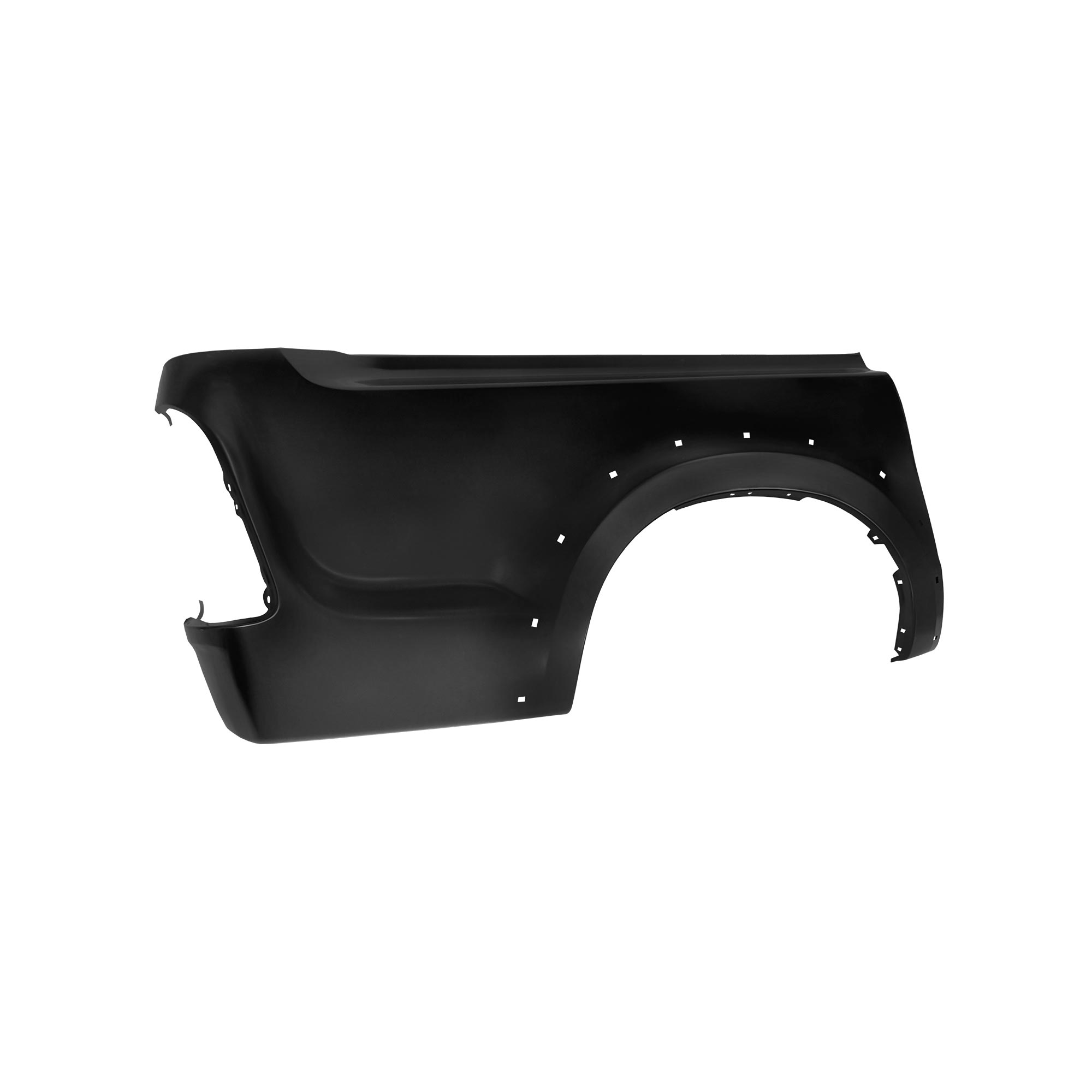 REPLACEMENT REAR FENDER RH WITH SKIRT HOLE WITH HOOK, FOR TOYOTA HILUX VIGO DOUBLE CABIN SIDE OPEN, (STEEL)
