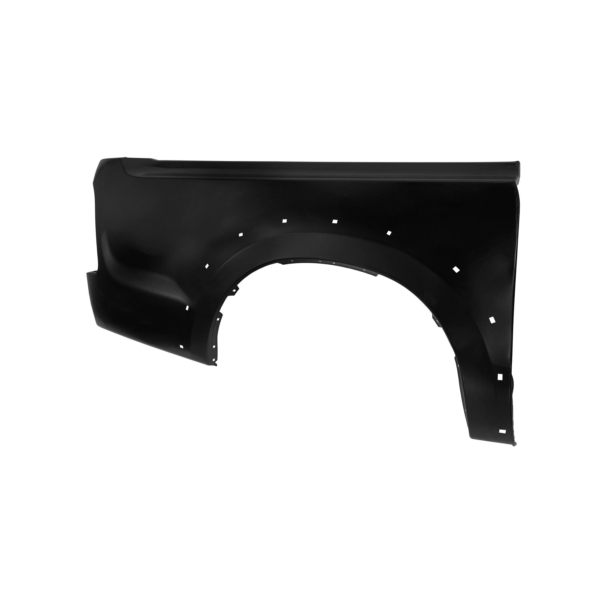 REPLACEMENT REAR FENDER RH WITH SKIRT HOLE WITH HOOK, FOR TOYOTA HILUX VIGO DOUBLE CABIN SIDE OPEN, (STEEL)