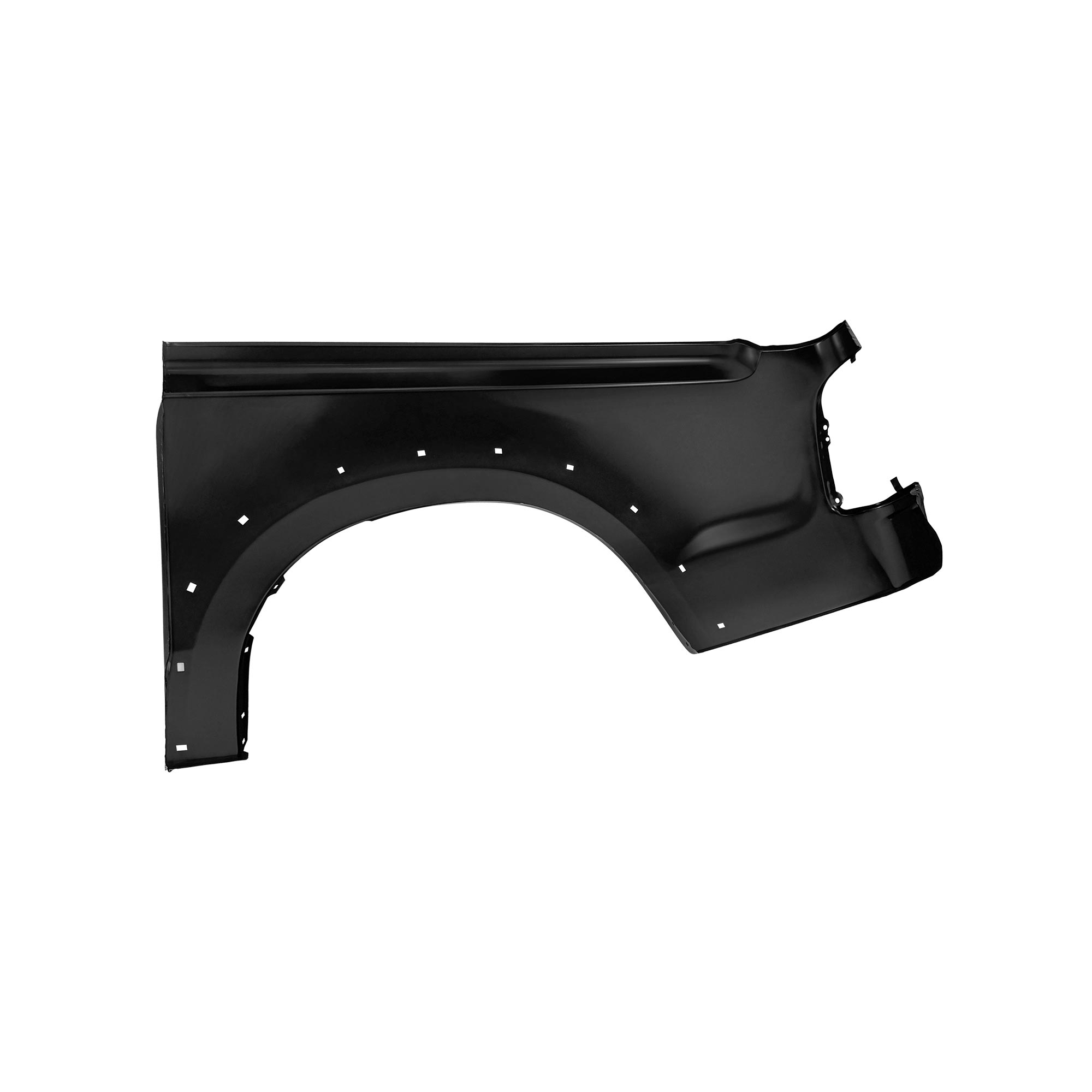 REPLACEMENT REAR FENDER RH WITH SKIRT HOLE WITH HOOK, FOR TOYOTA HILUX VIGO DOUBLE CABIN SIDE OPEN, (STEEL)