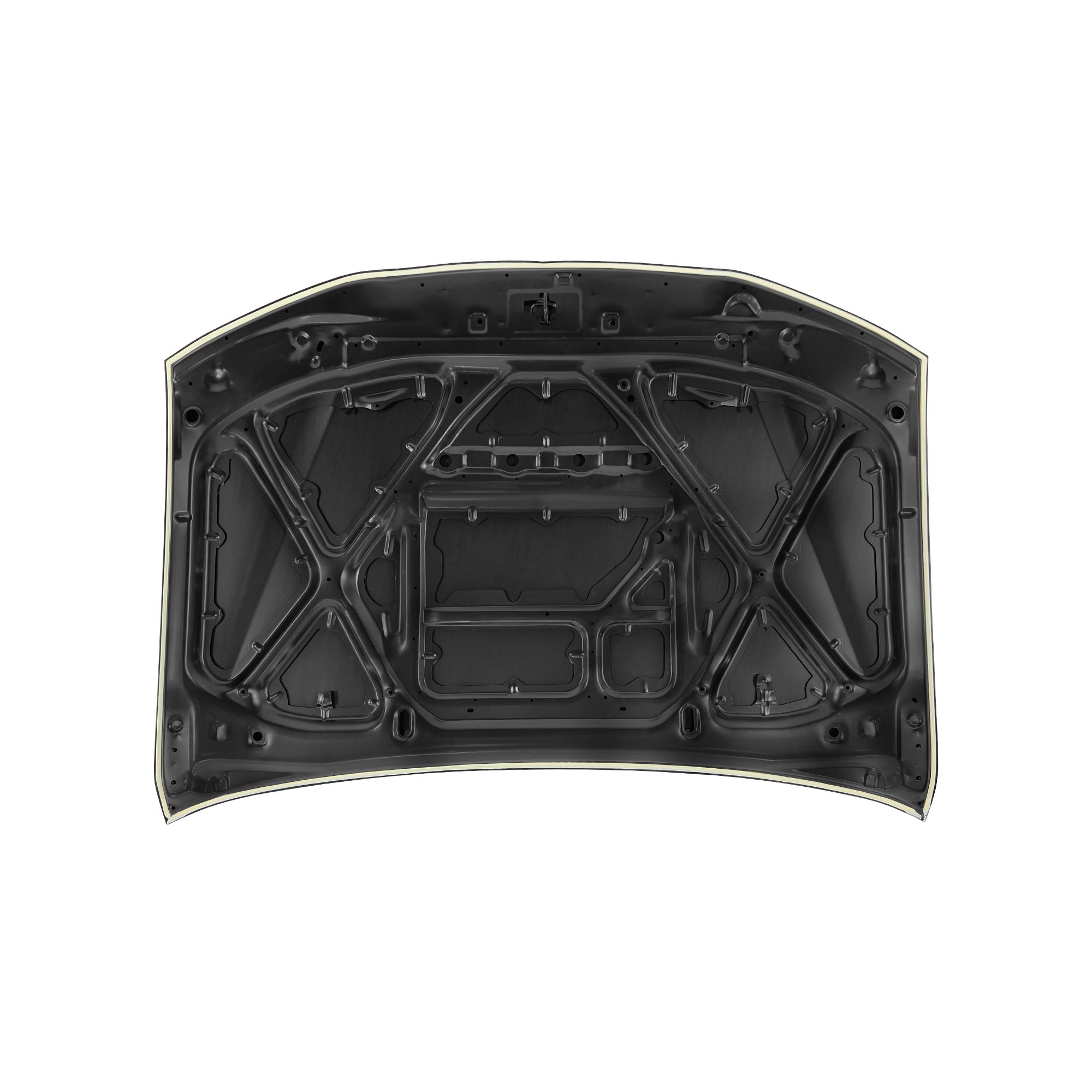 REPLACEMENT HOOD, 2012, FOR TOYOTA HILUX VIGO, 53301-0K100,53301-0k101, (STEEL)