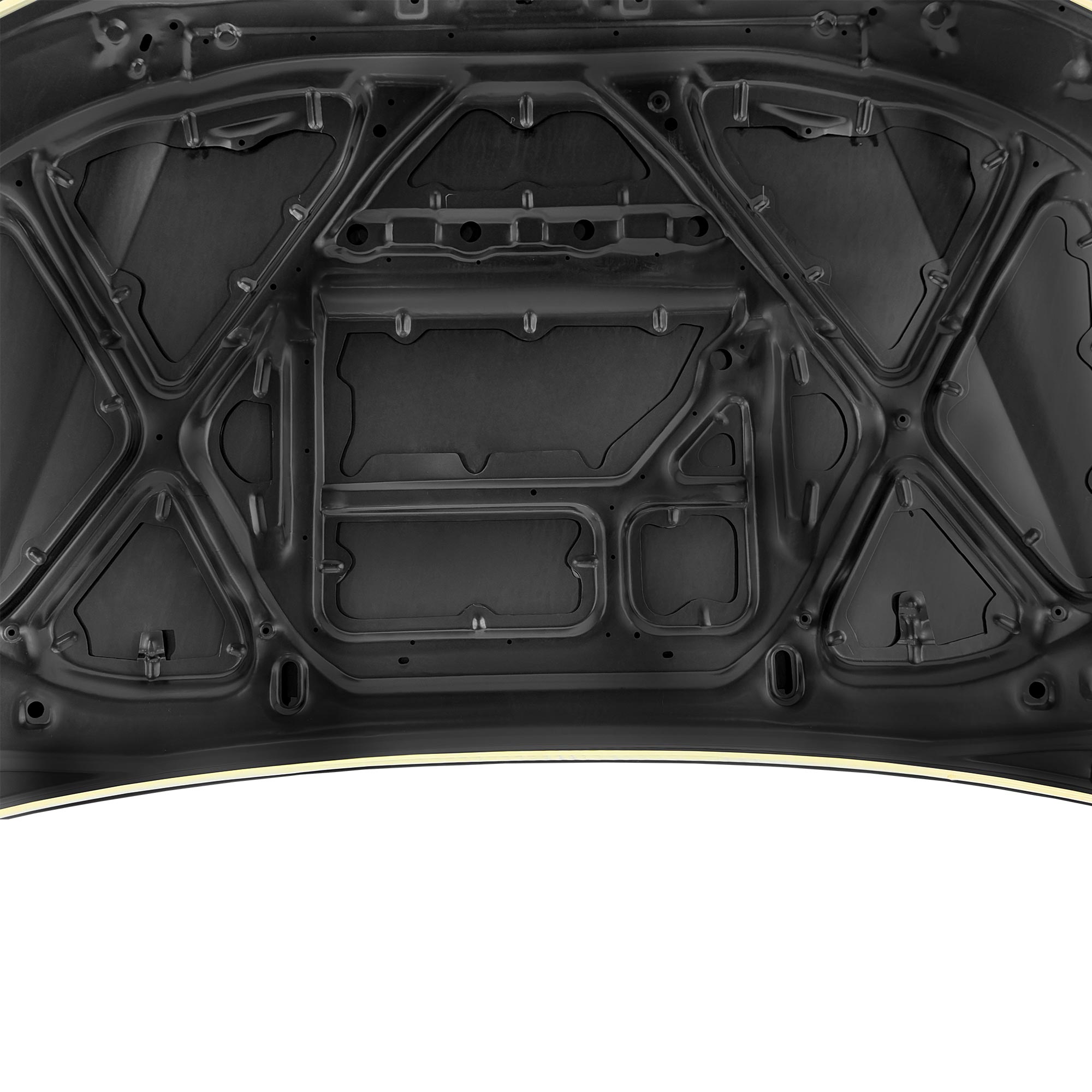 REPLACEMENT HOOD, 2012, FOR TOYOTA HILUX VIGO, 53301-0K100,53301-0k101, (STEEL)