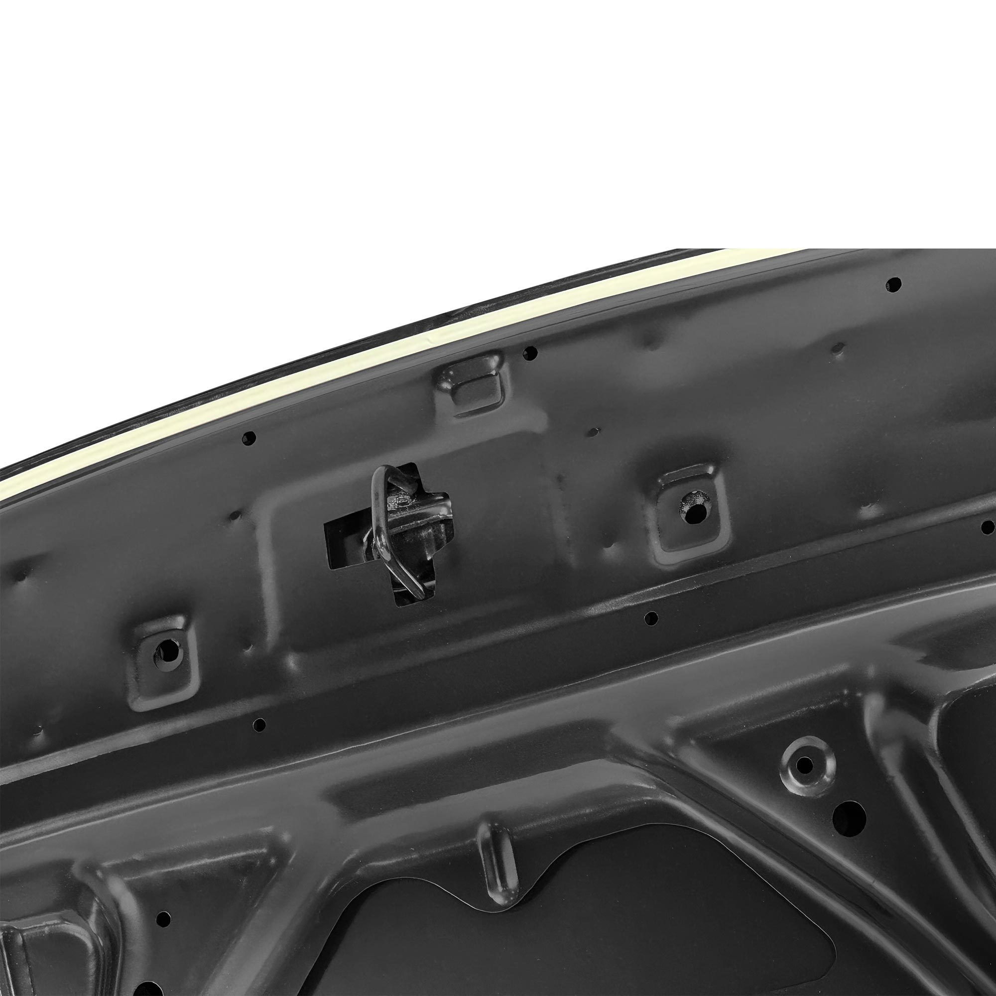 REPLACEMENT HOOD W/ HOLE, 2012, FOR TOYOTA HILUX VIGO, (STEEL)